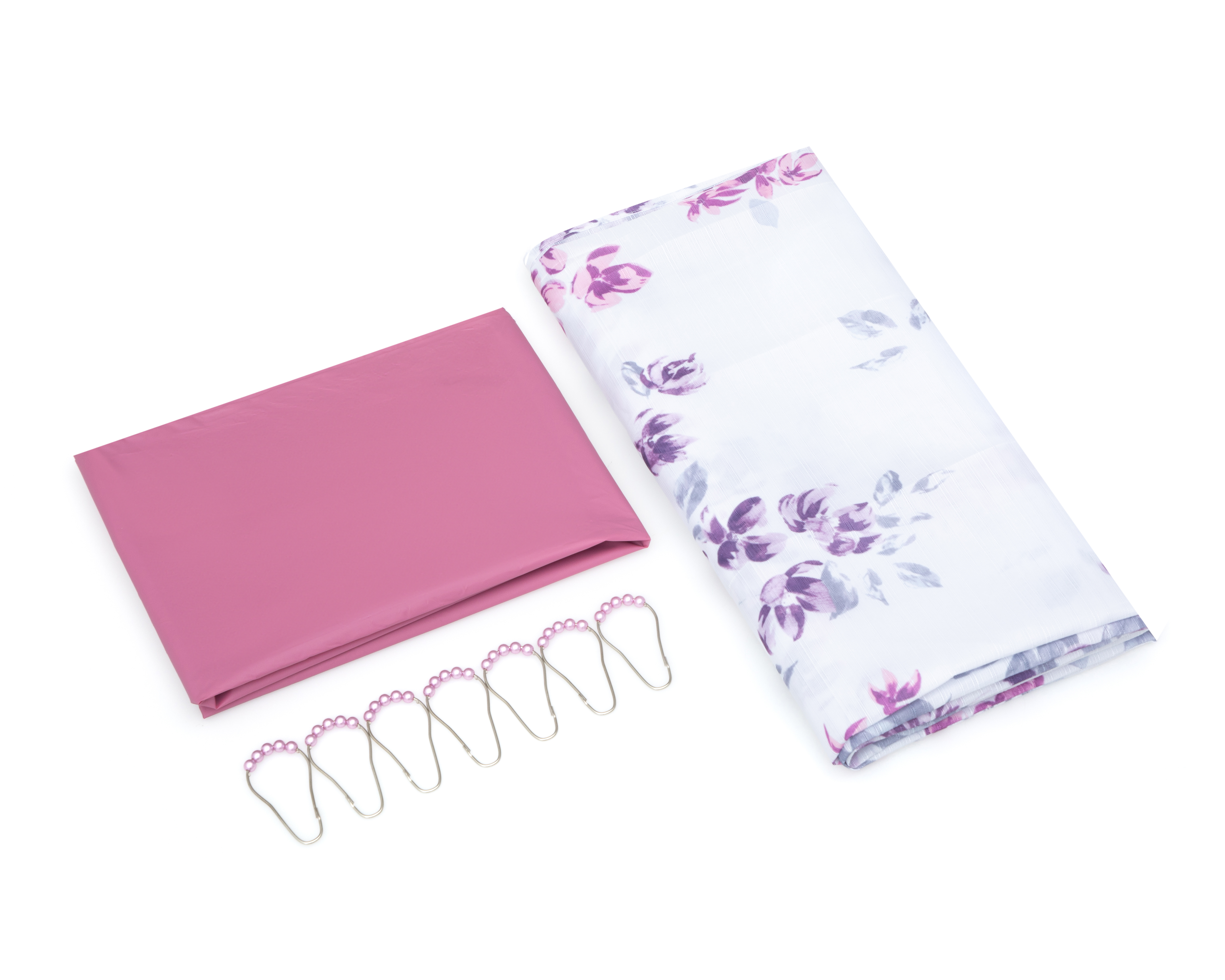 Foto 1 | Foto 1 | Cortina para Baño Starhaus Multicolor 14 Piezas