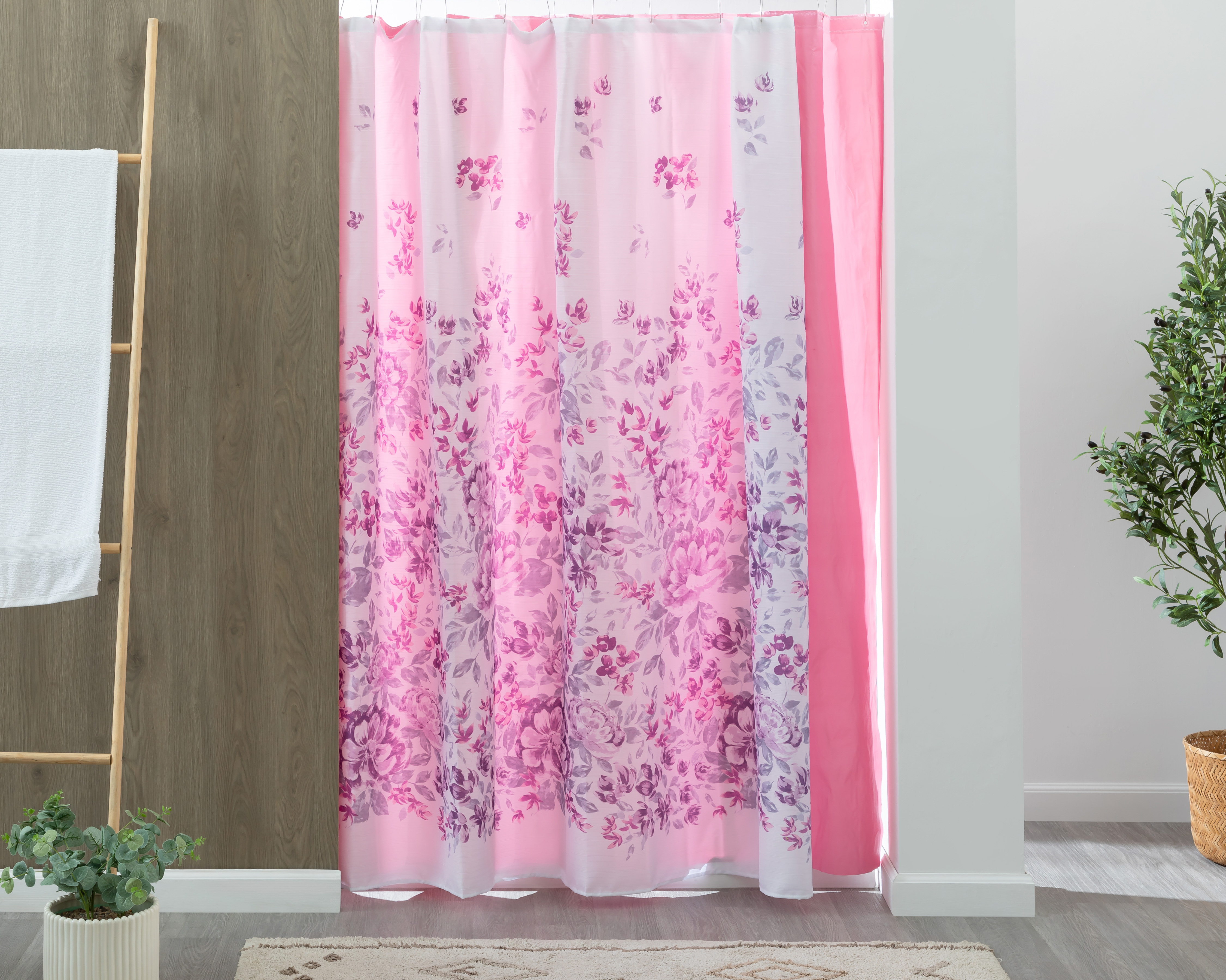 Foto 5 pulgar | Foto 4 | Cortina para Baño Starhaus Multicolor 14 Piezas