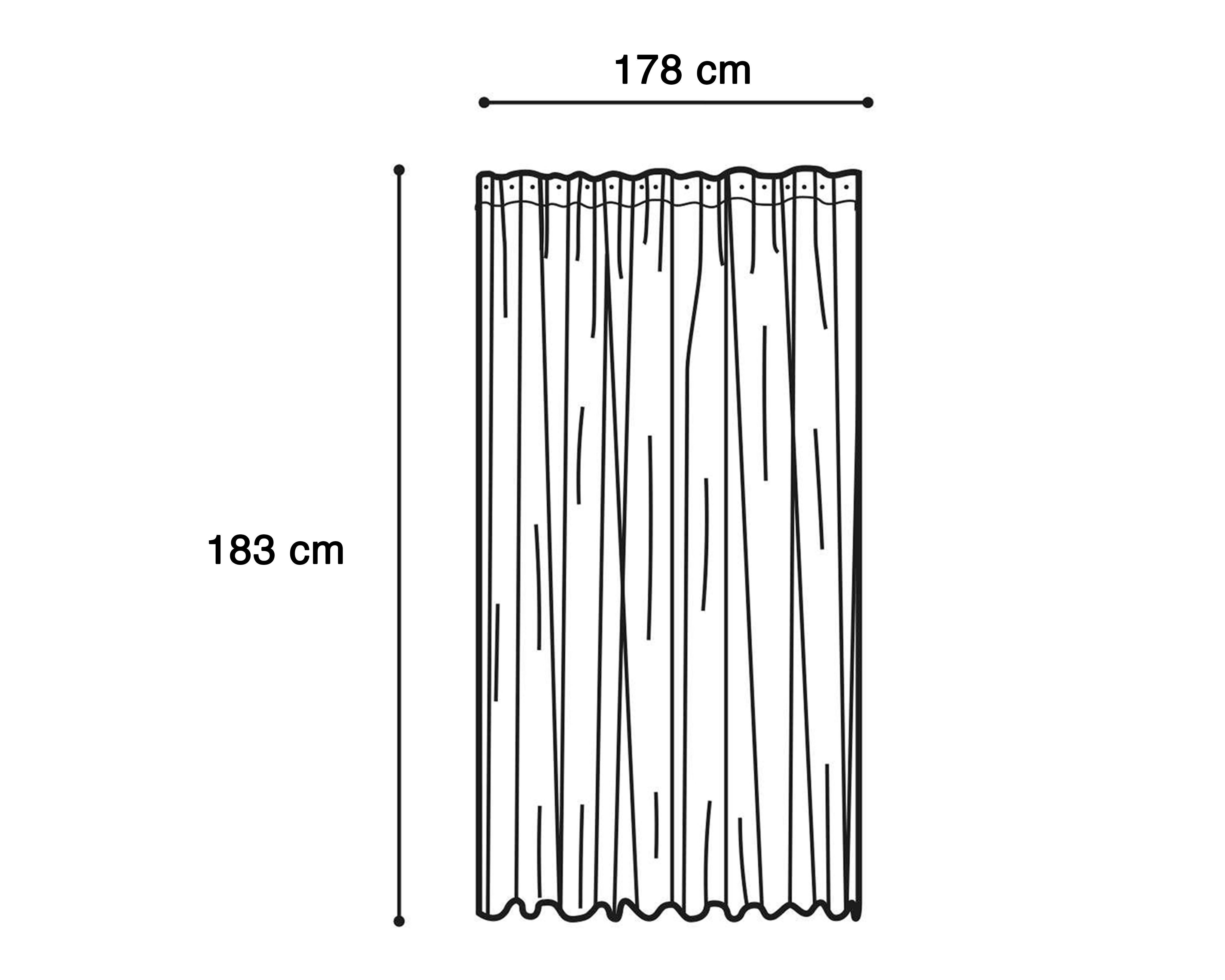 Foto 5 | Foto 5 | Cortina para Baño Starhaus Multicolor 14 Piezas