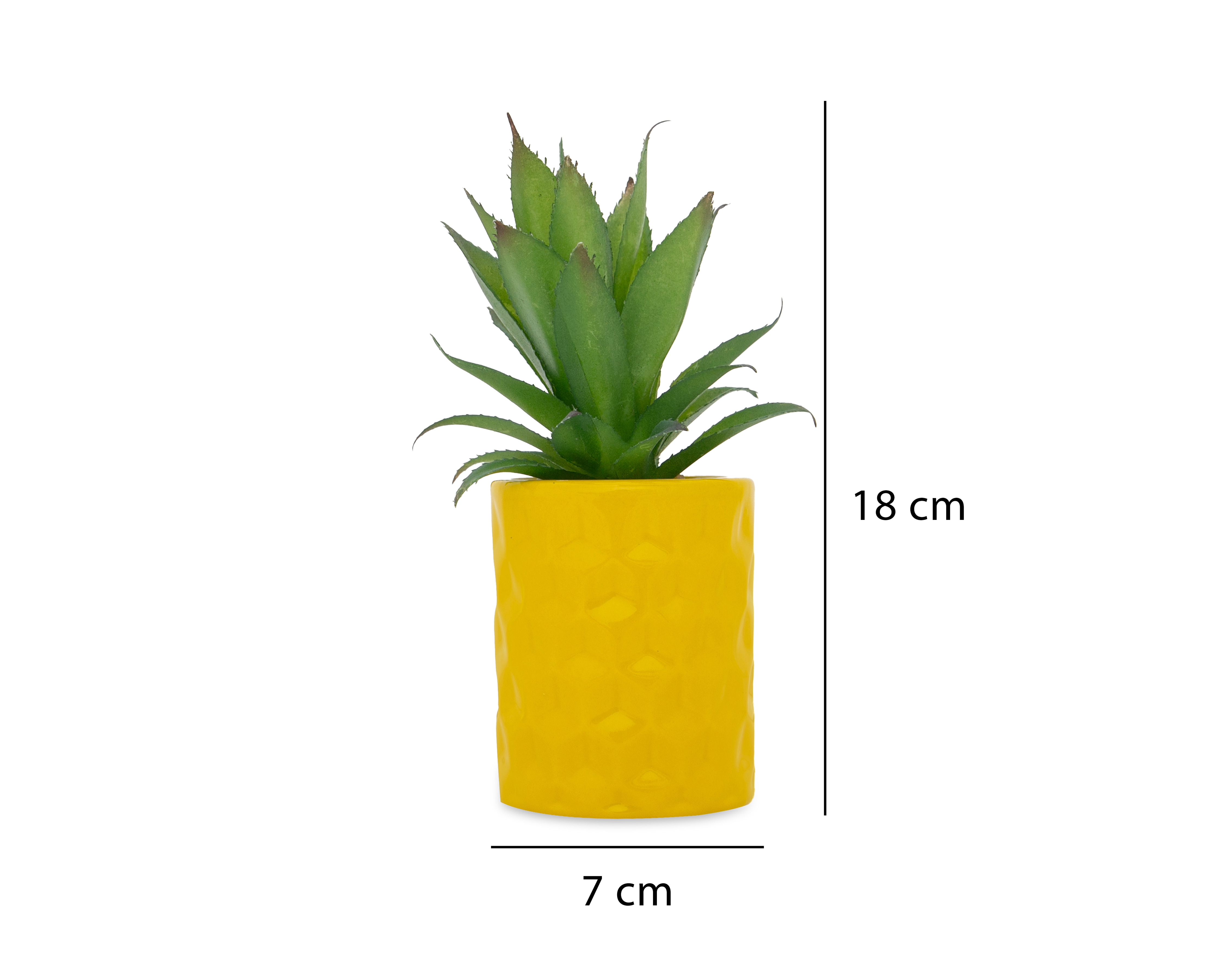 Foto 5 | Foto 5 | Suculenta Artificial con Maceta Starhaus 12 cm