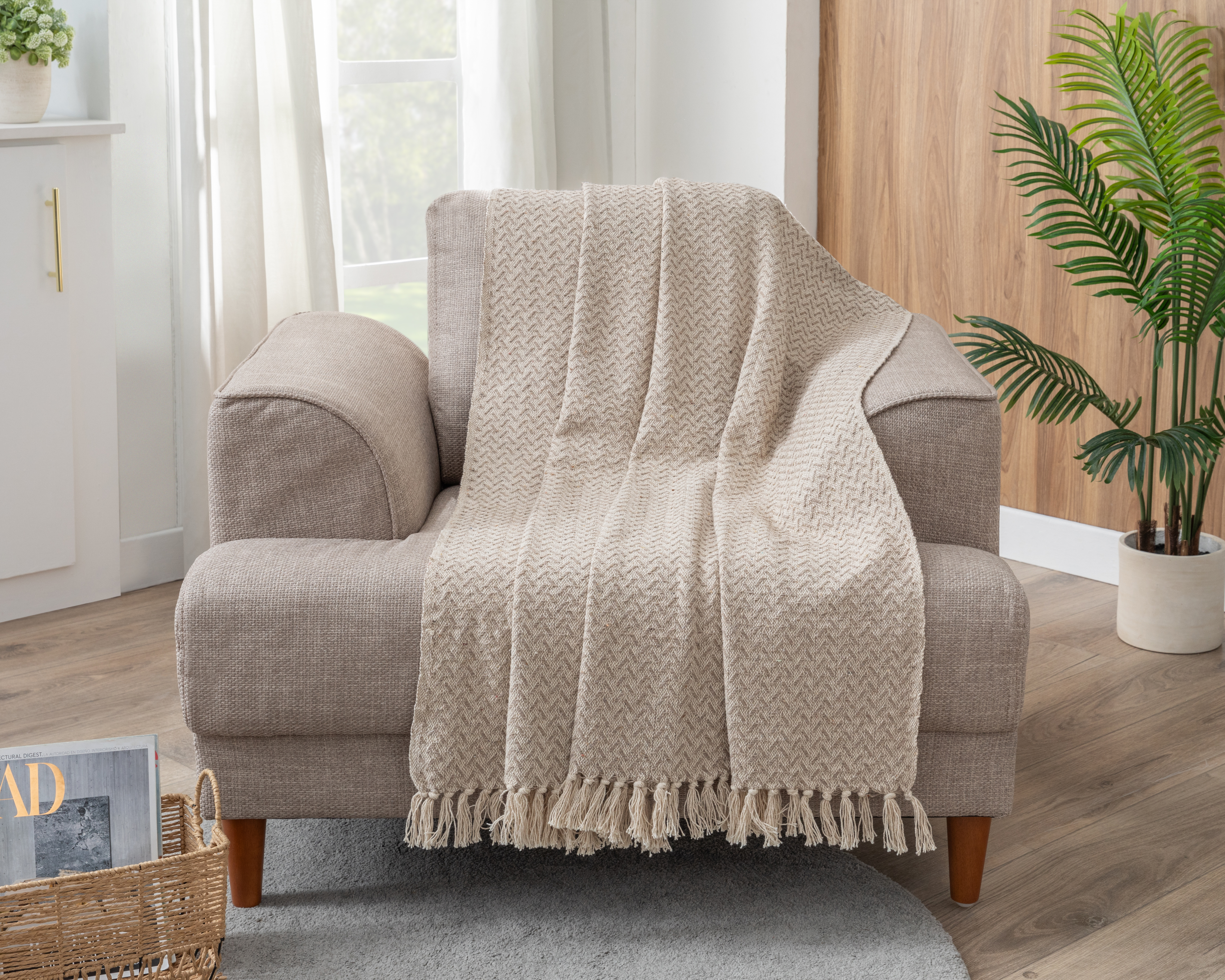 Frazada Individual Starhaus Mistic Café