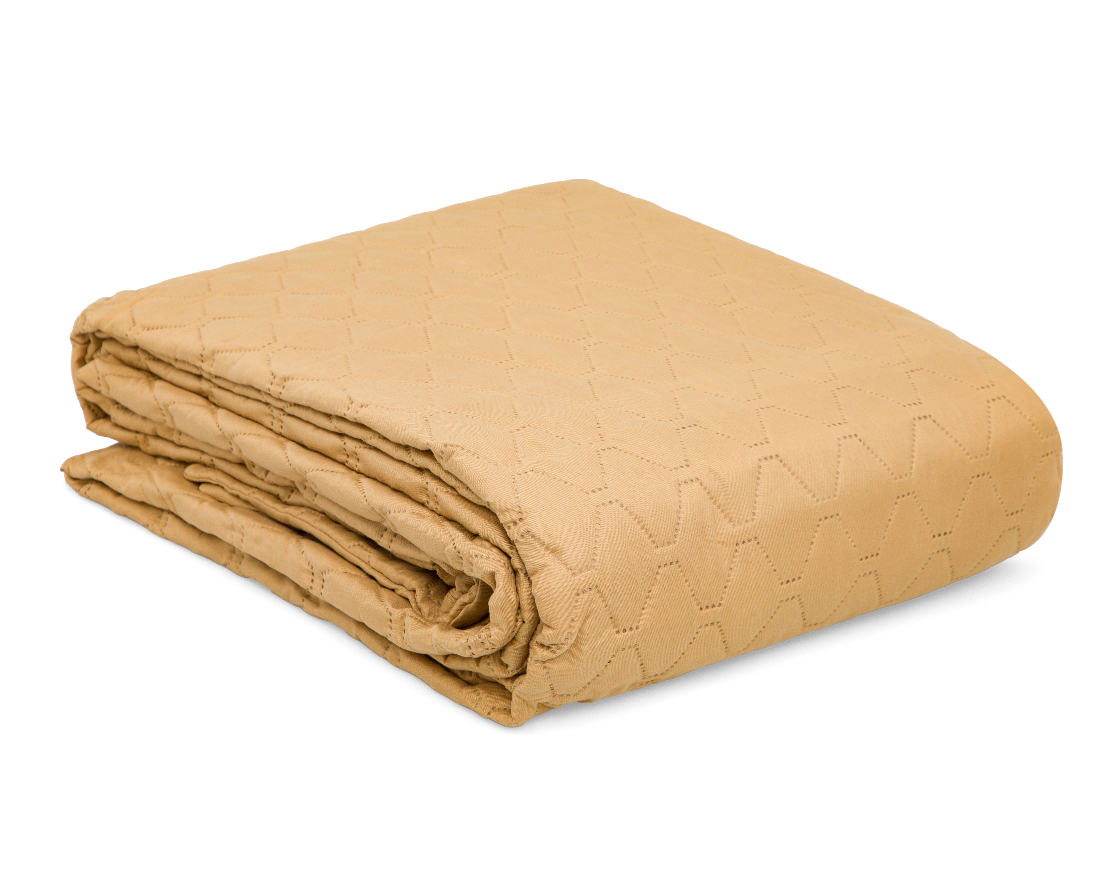 Colcha King Size Starhaus Kurtis Mostaza