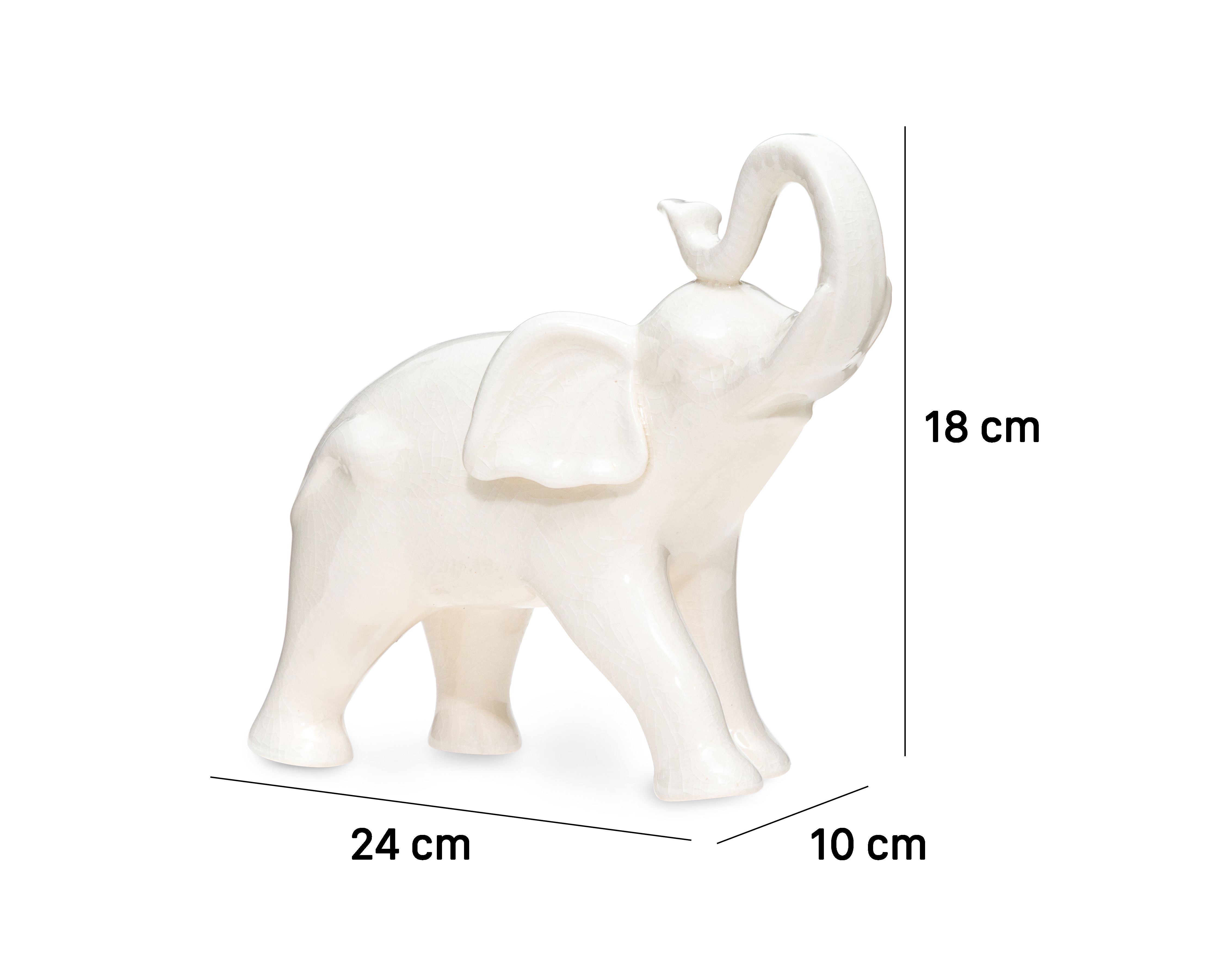 Foto 6 | Foto 6 | Escultura de Elefante Oskars de Cerámica