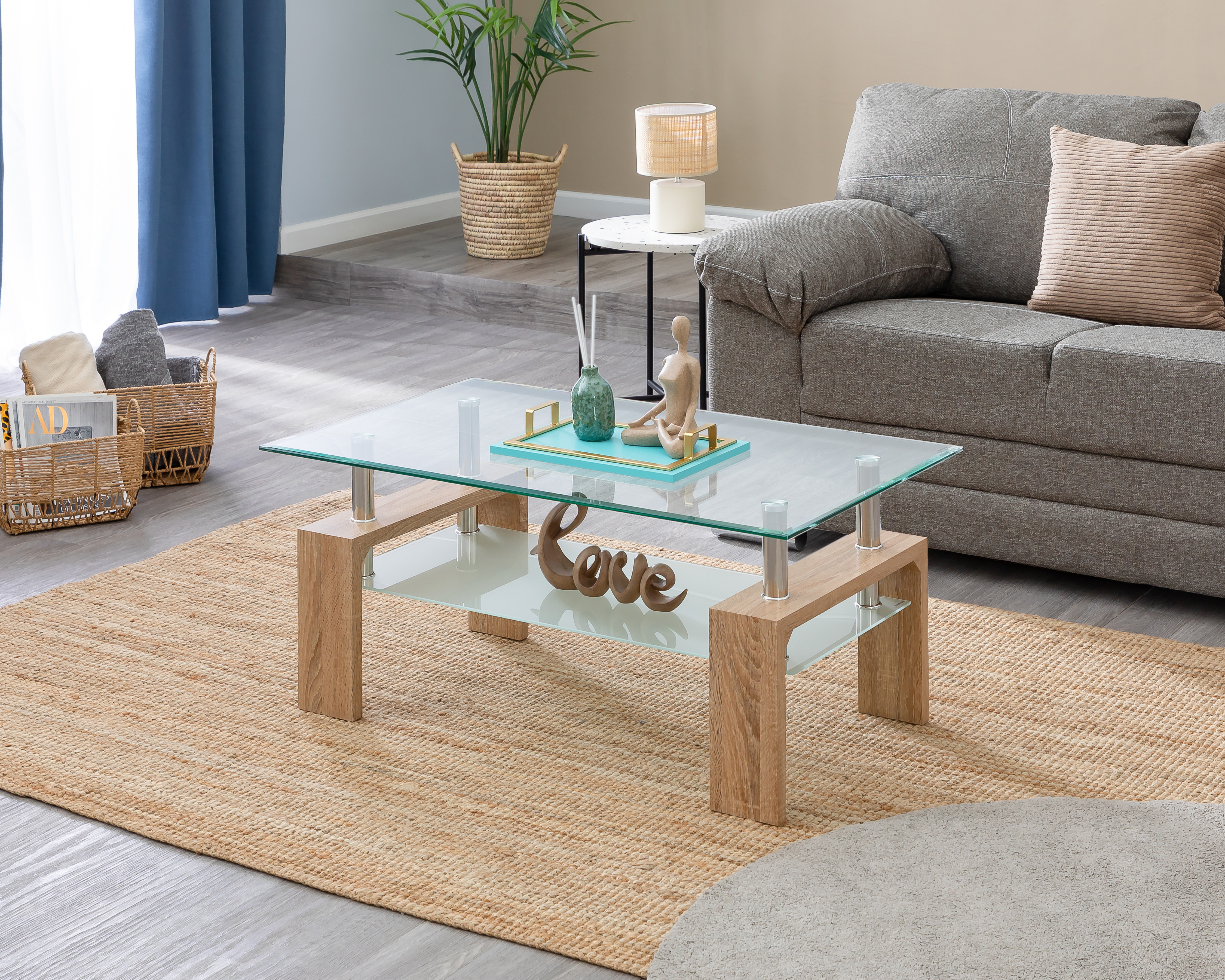 Mesa de Centro Lavo Beige