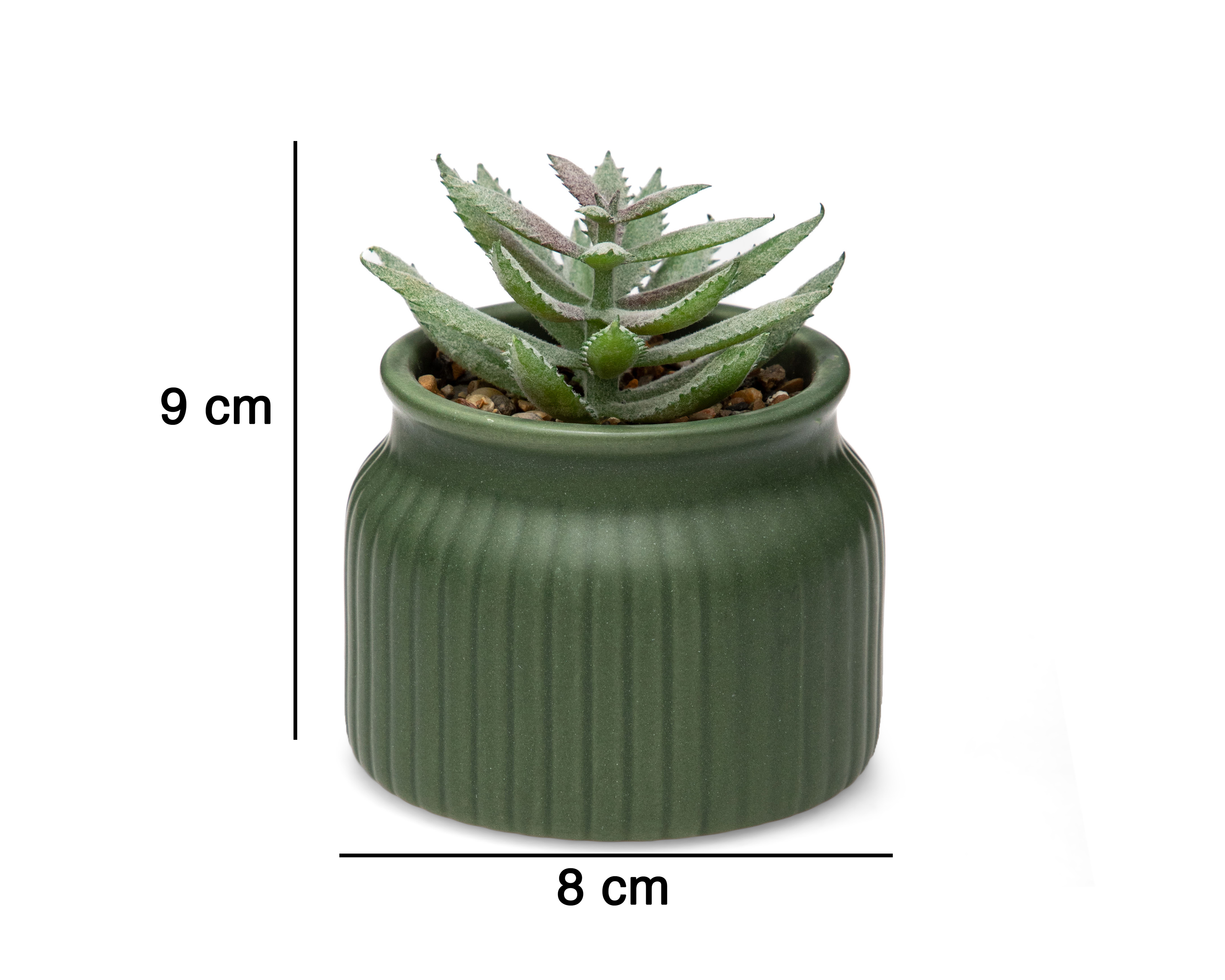 Foto 5 | Foto 5 | Suculenta Artificial con Maceta Starhaus 9 cm