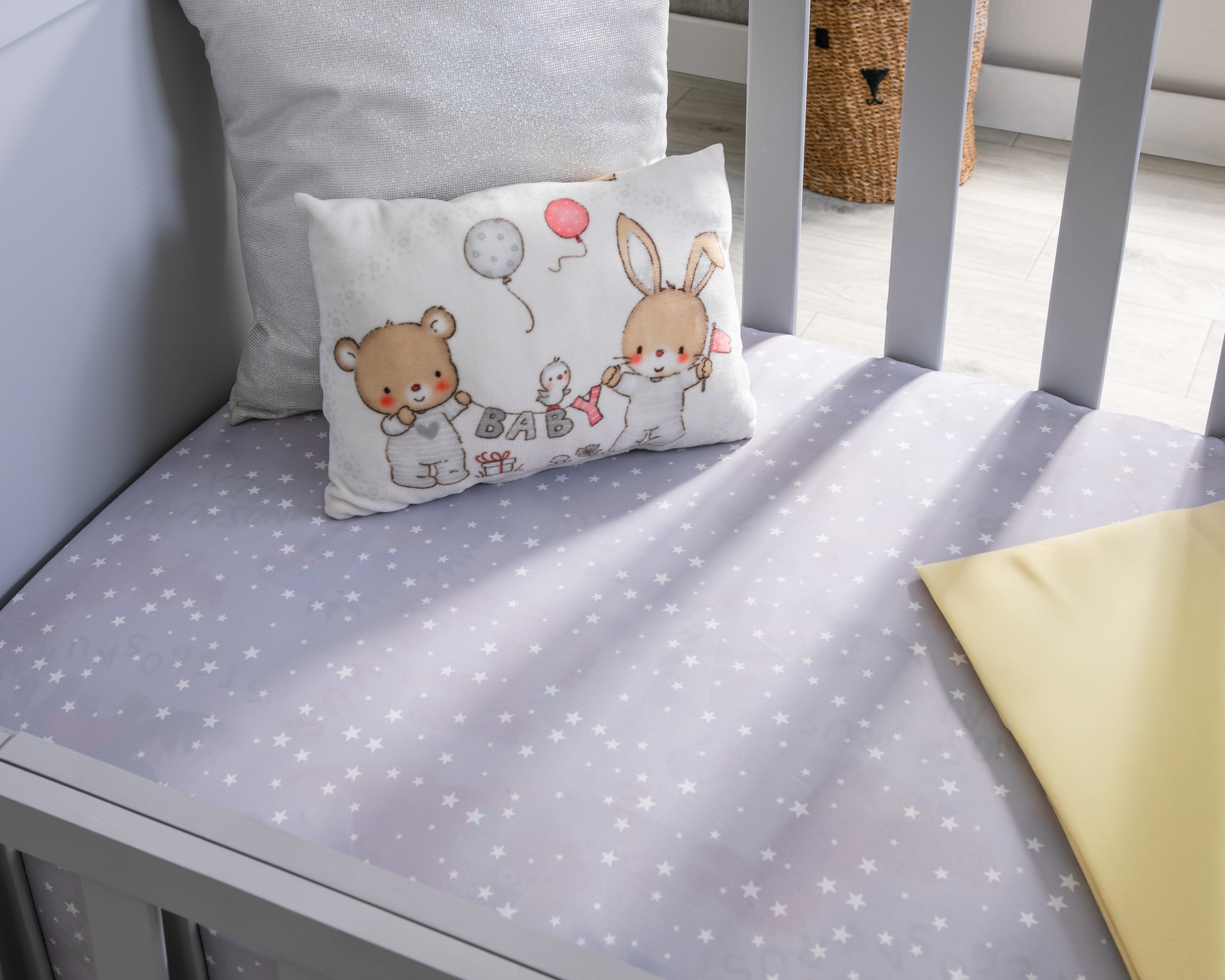 Sábana Infantil Baby Colors Dodo Estampado 2 Piezas