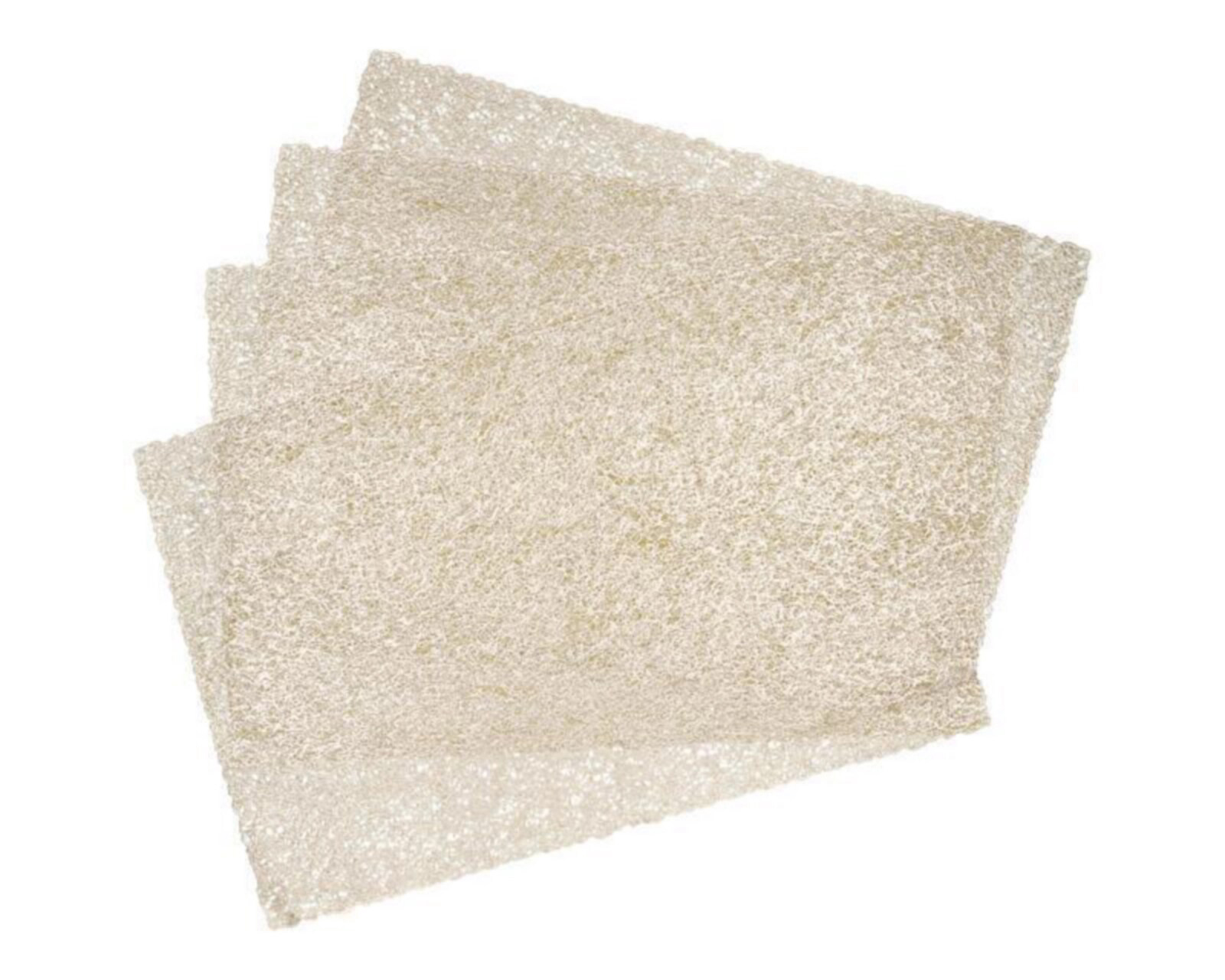 Foto 1 | Foto 1 | Mantel Individual Frida Dorado 30 x 45 cm 4 Piezas