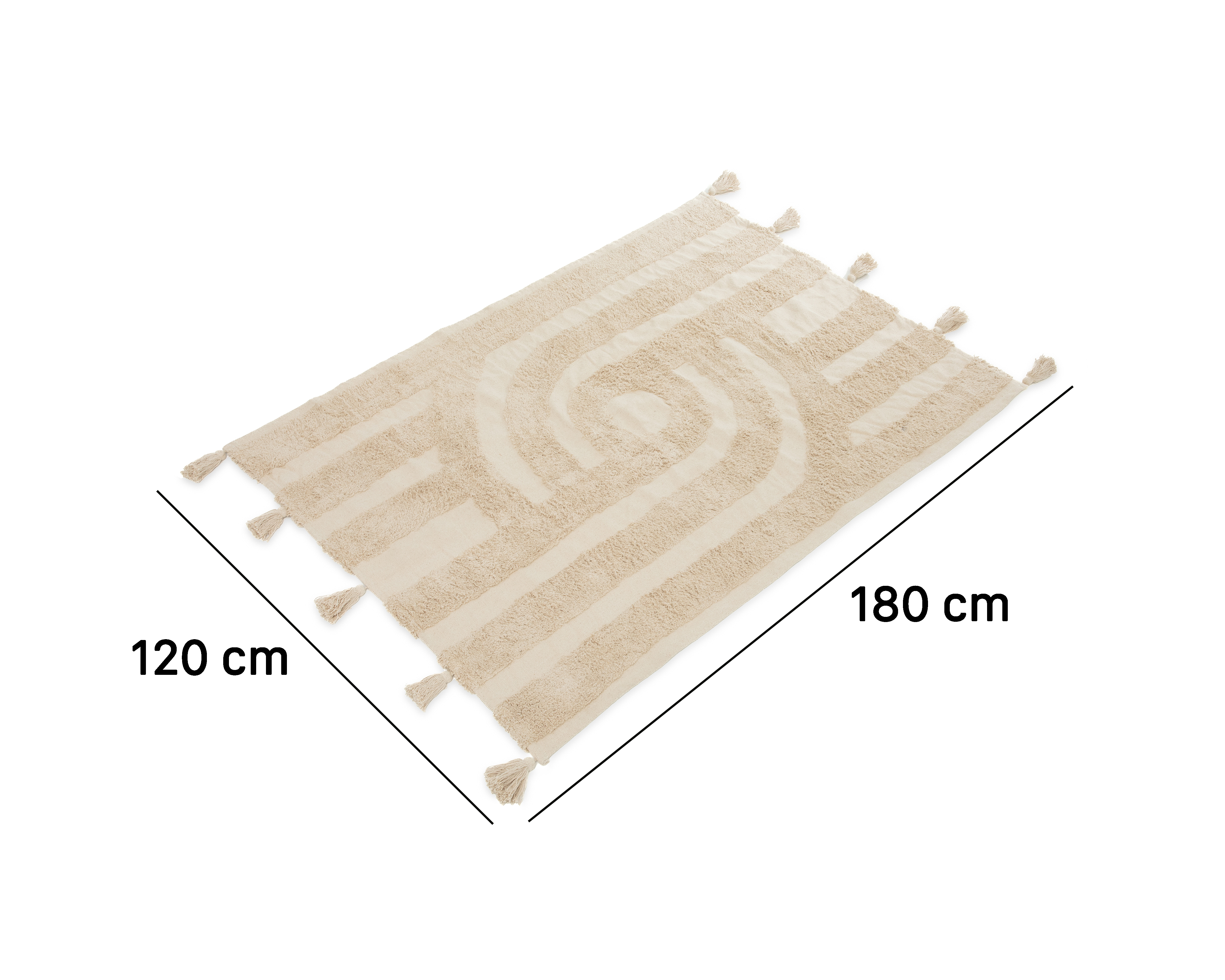 Foto 6 pulgar | Foto 5 | Tapete Stone 180 x 120 cm