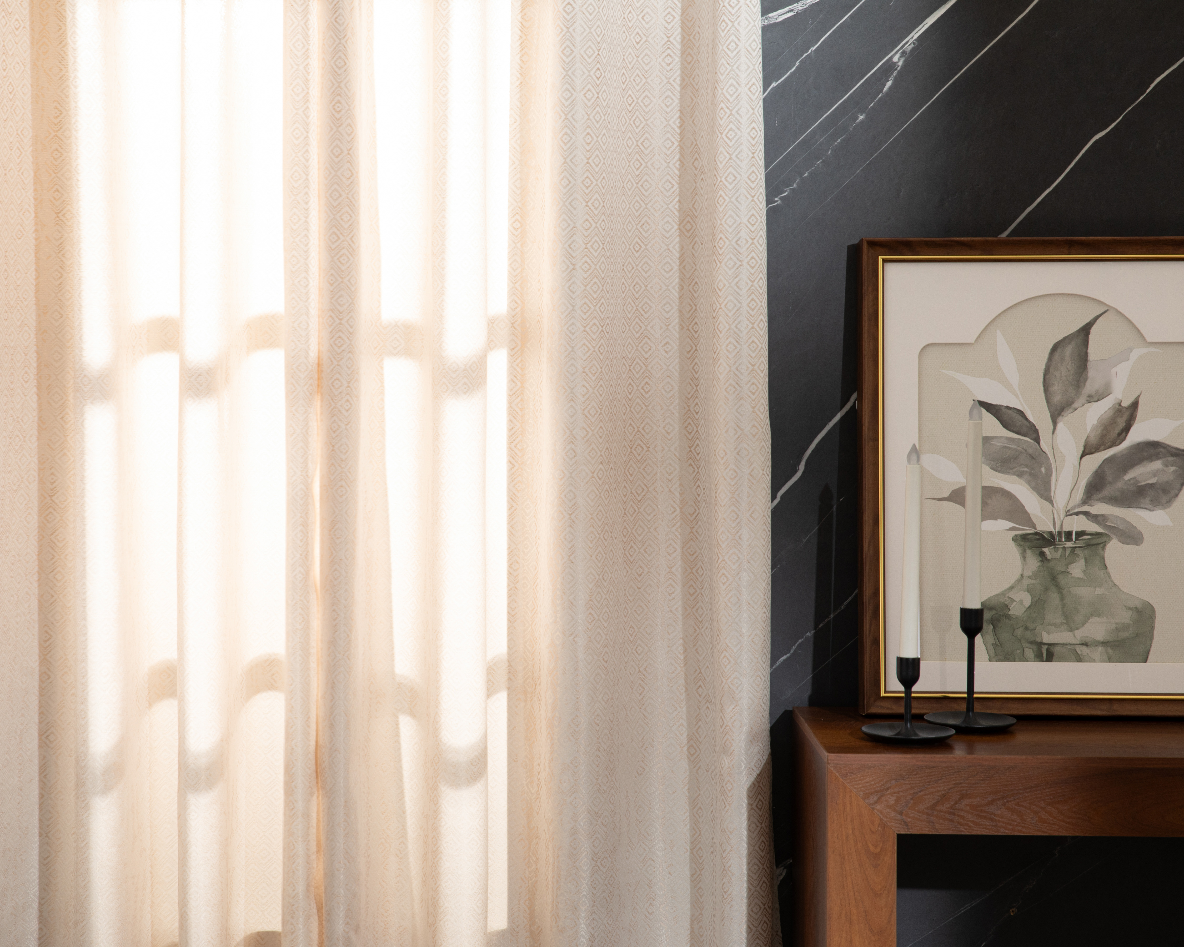 Cortina Tropical 135 x 225 cm Beige