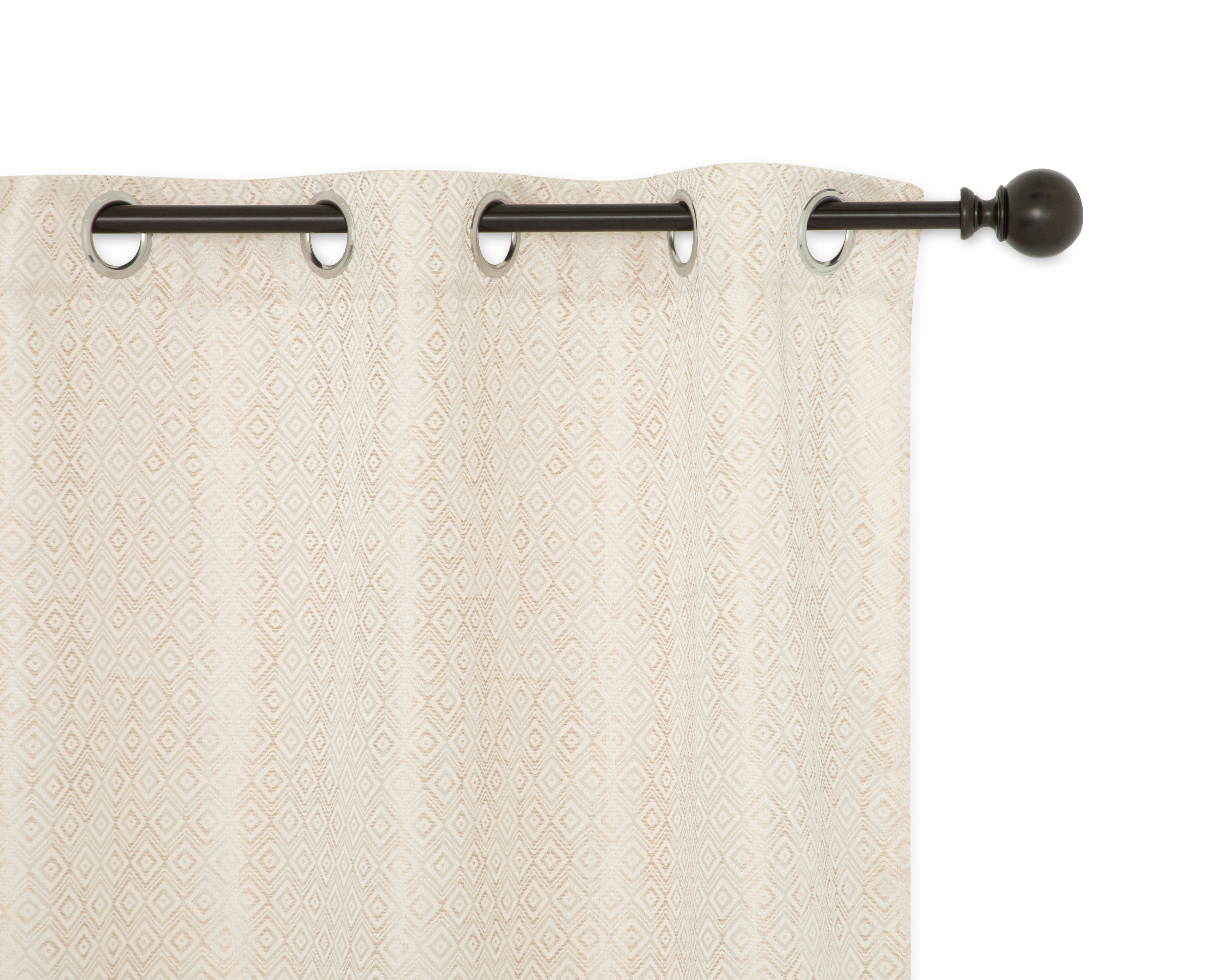 Foto 2 | Foto 2 | Cortina Tropical 135 x 225 cm Beige