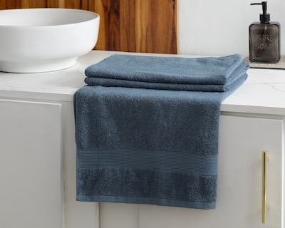 Foto 4 | Foto 4 | Toalla de Baño Starhaus Shania BC Azul Grisáceo