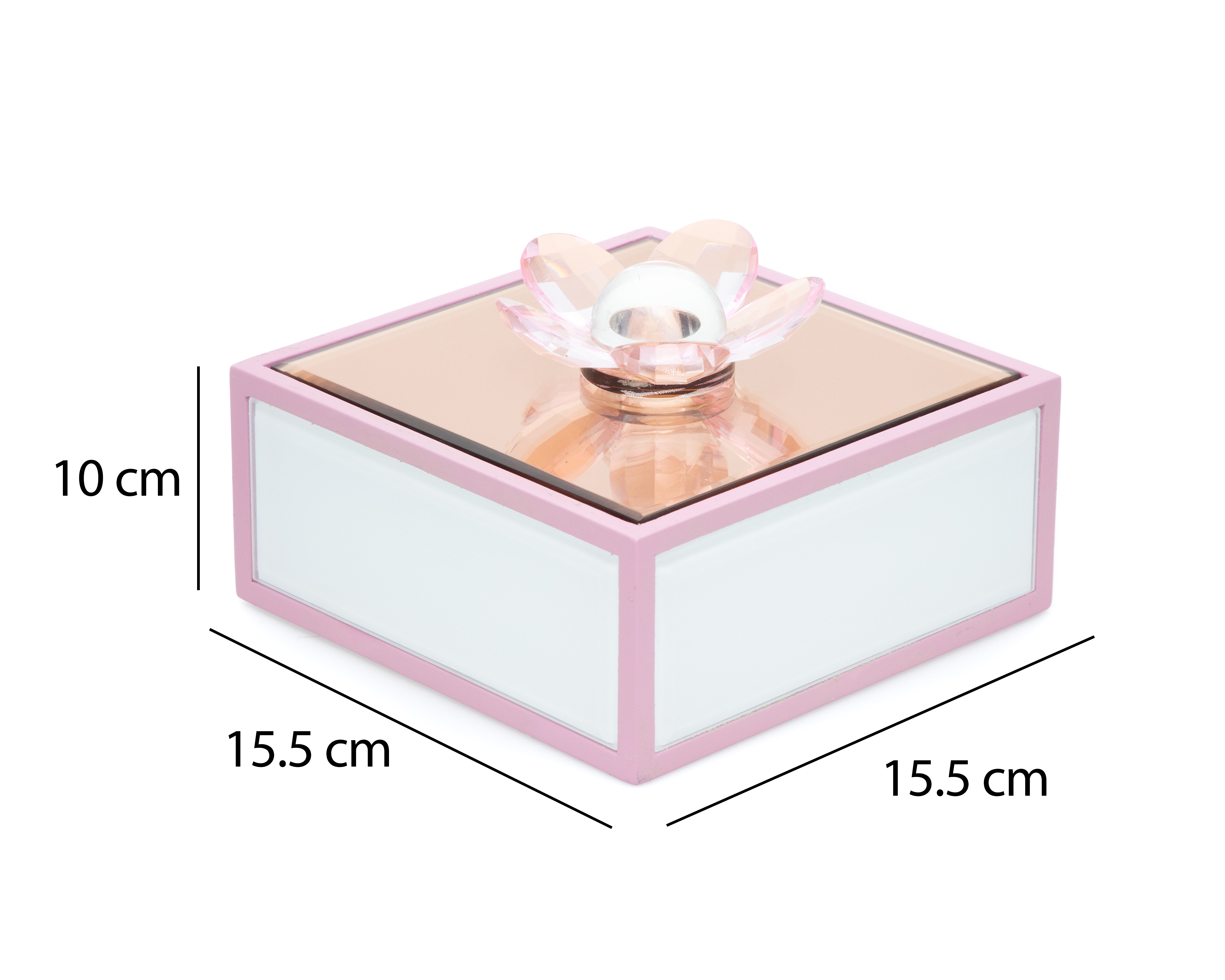 Foto 6 | Foto 6 | Joyero de Cristal Starhaus Rosa