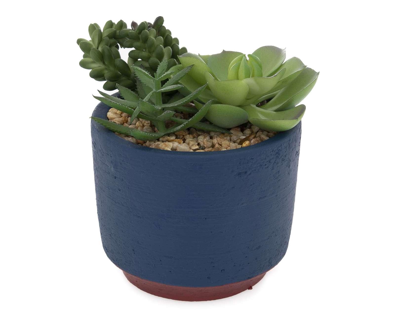 Foto 3 pulgar | Foto 2 | Planta Artificial con Maceta Starhaus 10 cm