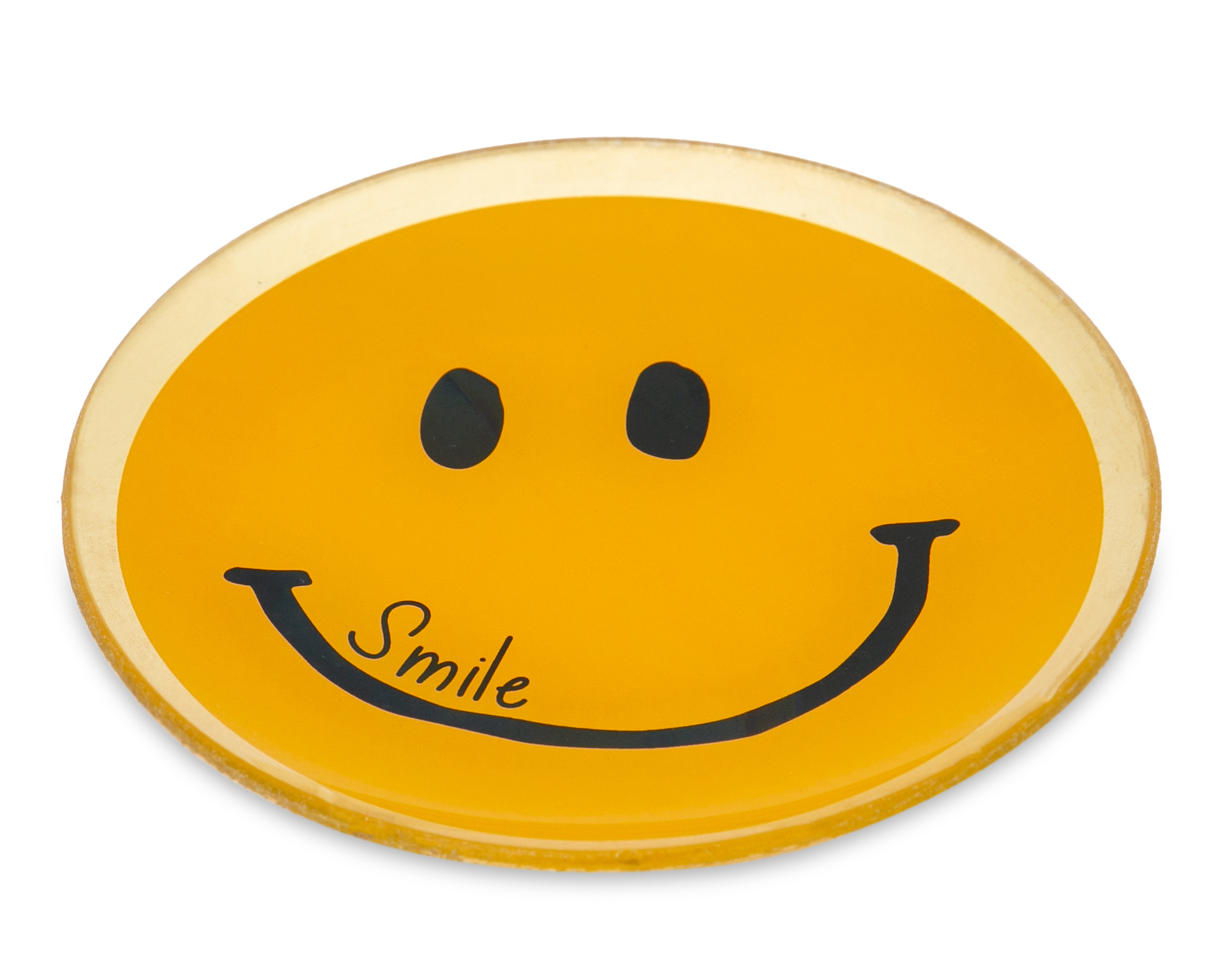 Foto 1 | Foto 1 | Platón Decorativo Happy Smile de Vidrio