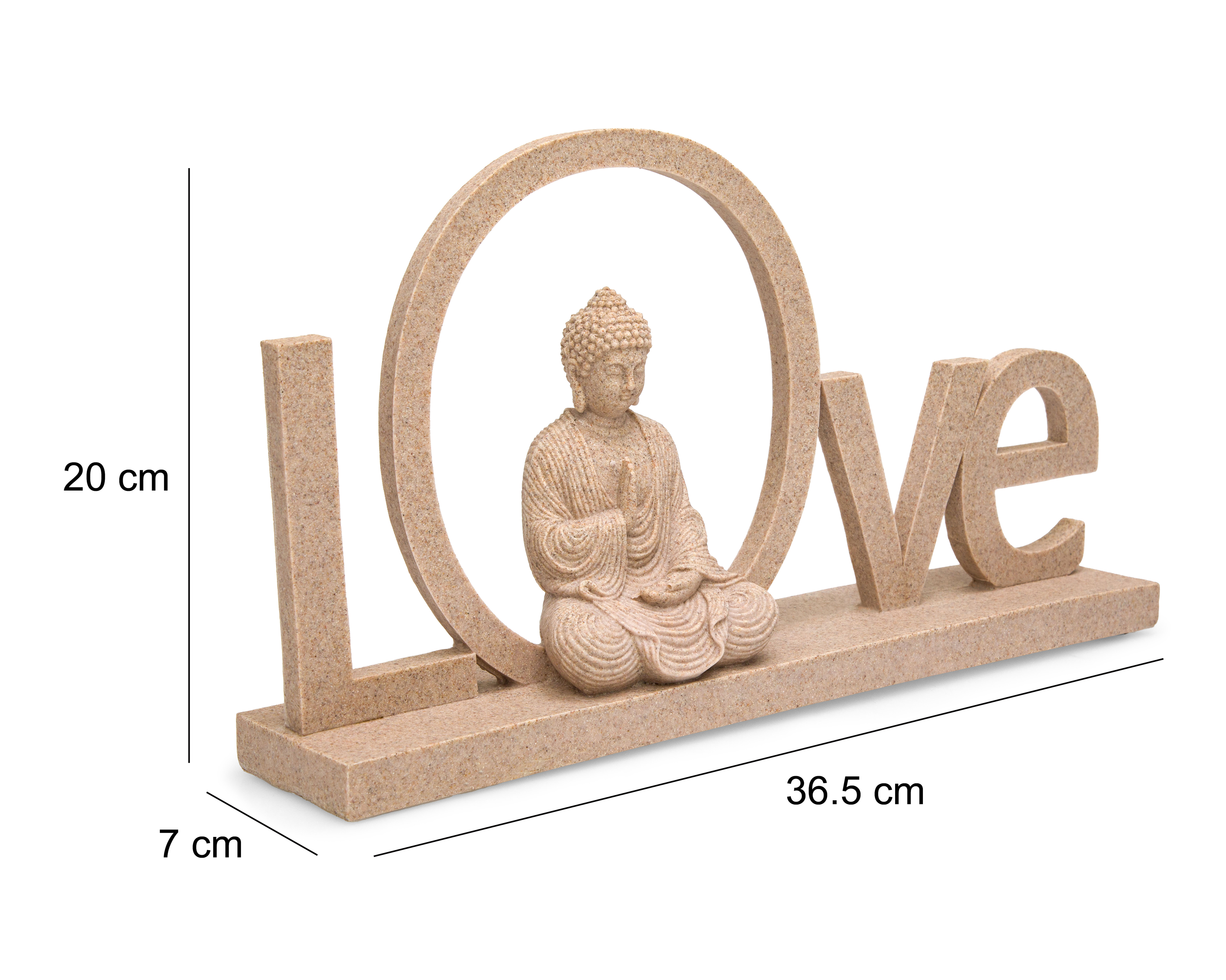 Foto 5 | Foto 5 | Escultura de Buda Kacey de Poliresina
