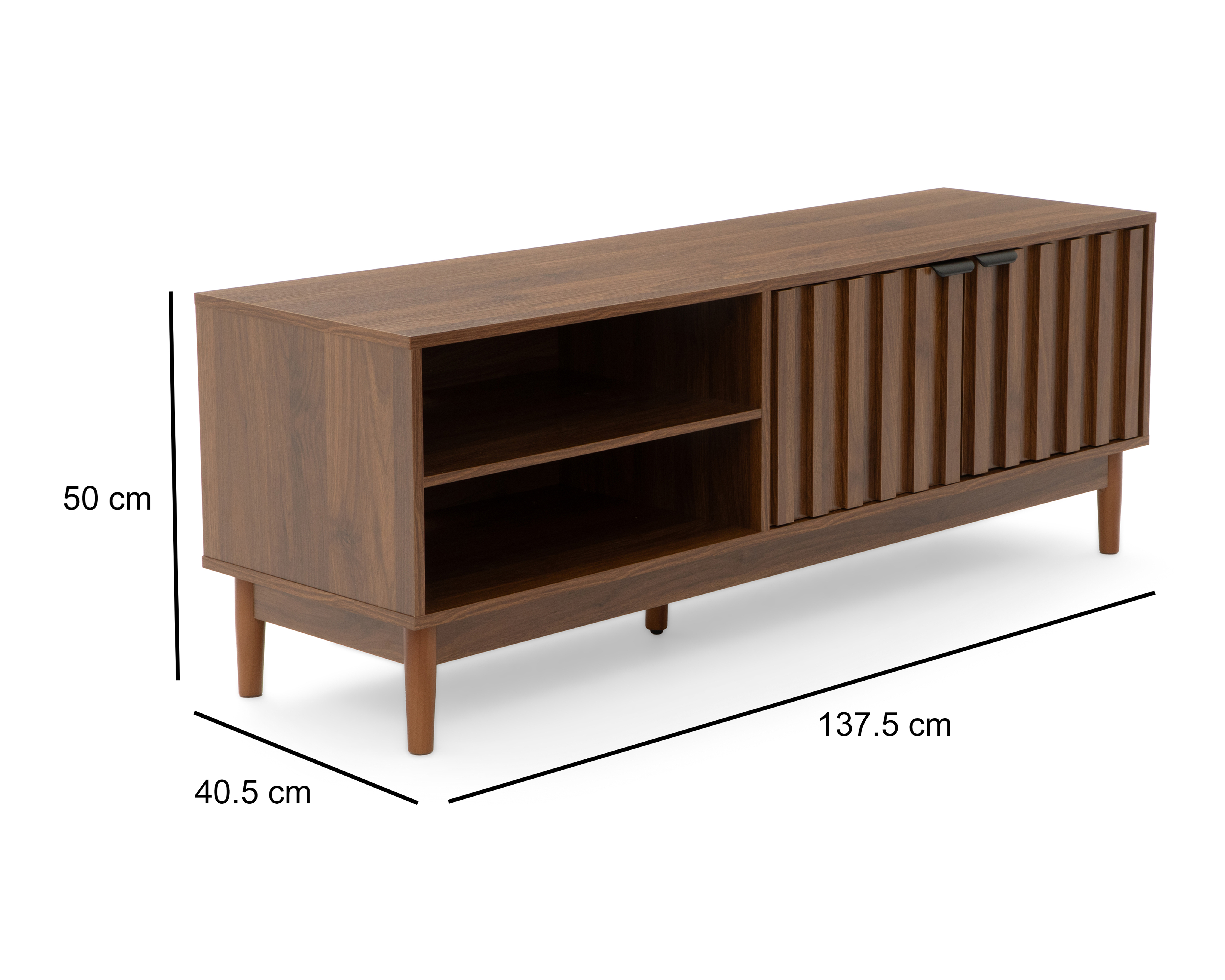 Foto 7 | Foto 7 | Mesa para TV 60 Pulgadas de Madera Ikal Larisa