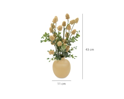 Foto 5 | Foto 5 | Diente de León Artificial con Jarrón Starhaus 43 cm