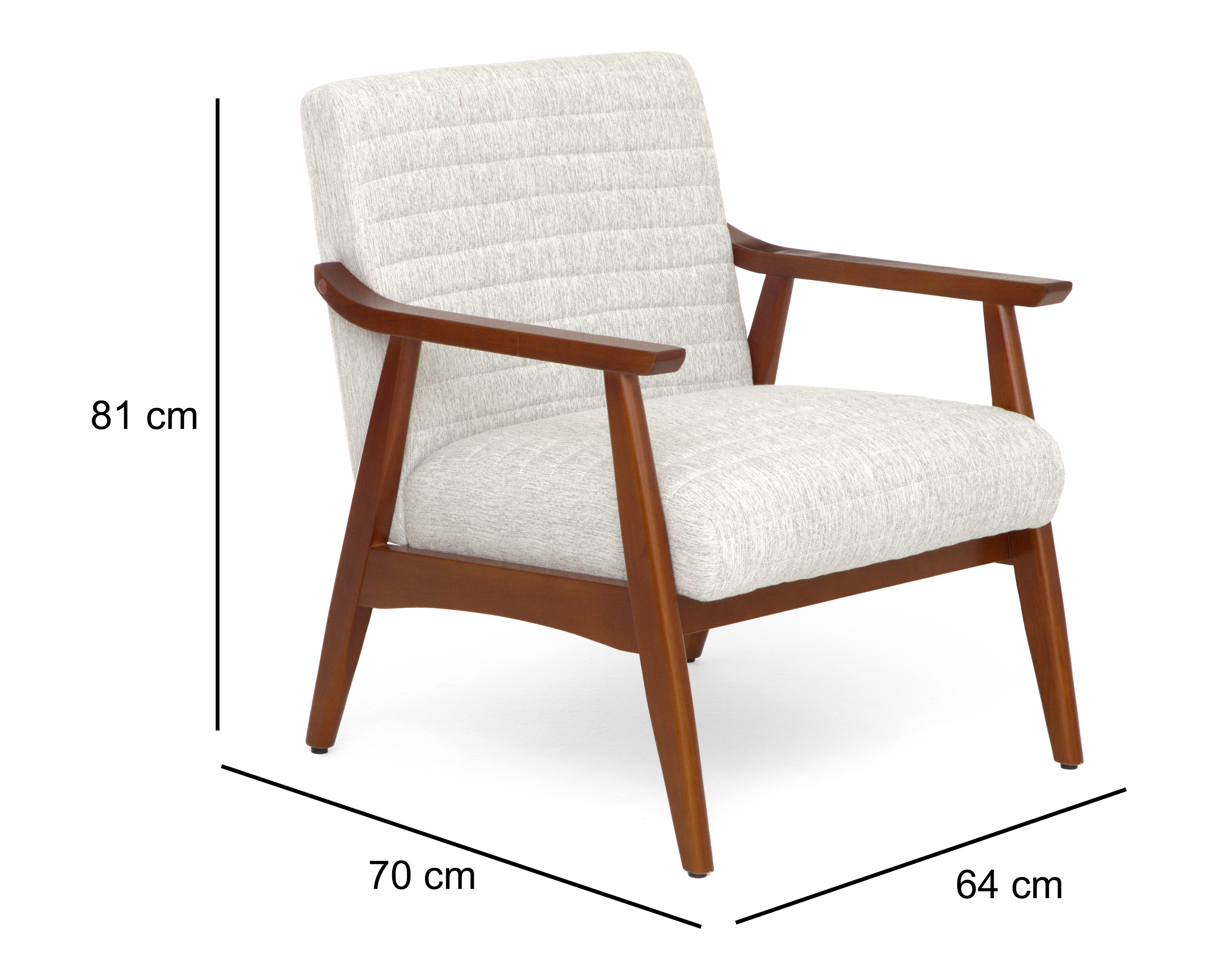 Foto 5 | Foto 5 | Sillón Ocasional de Madera Ikal Nora