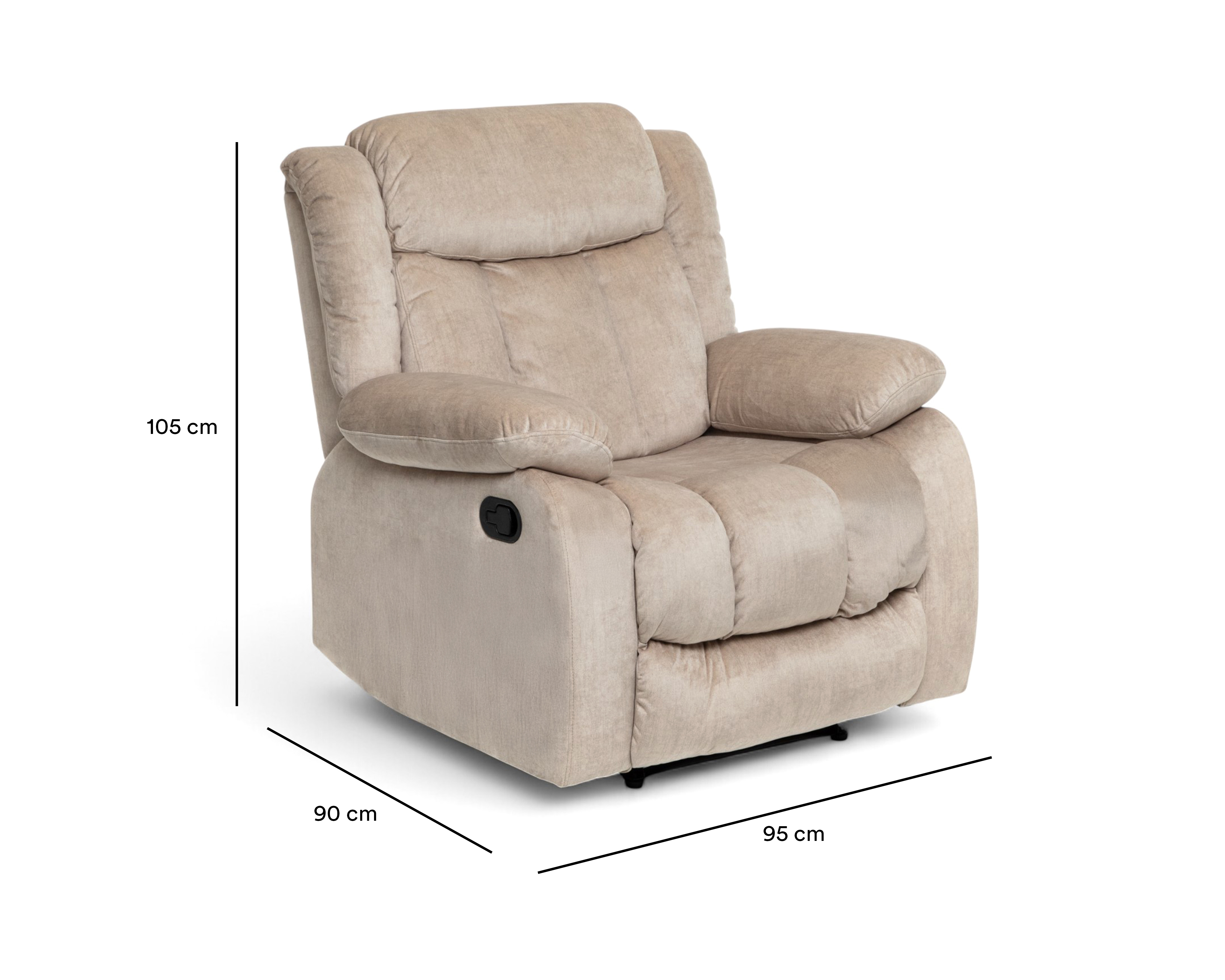Foto 8 pulgar | Foto 7 | Sillón Reclinable Ikal Zamora