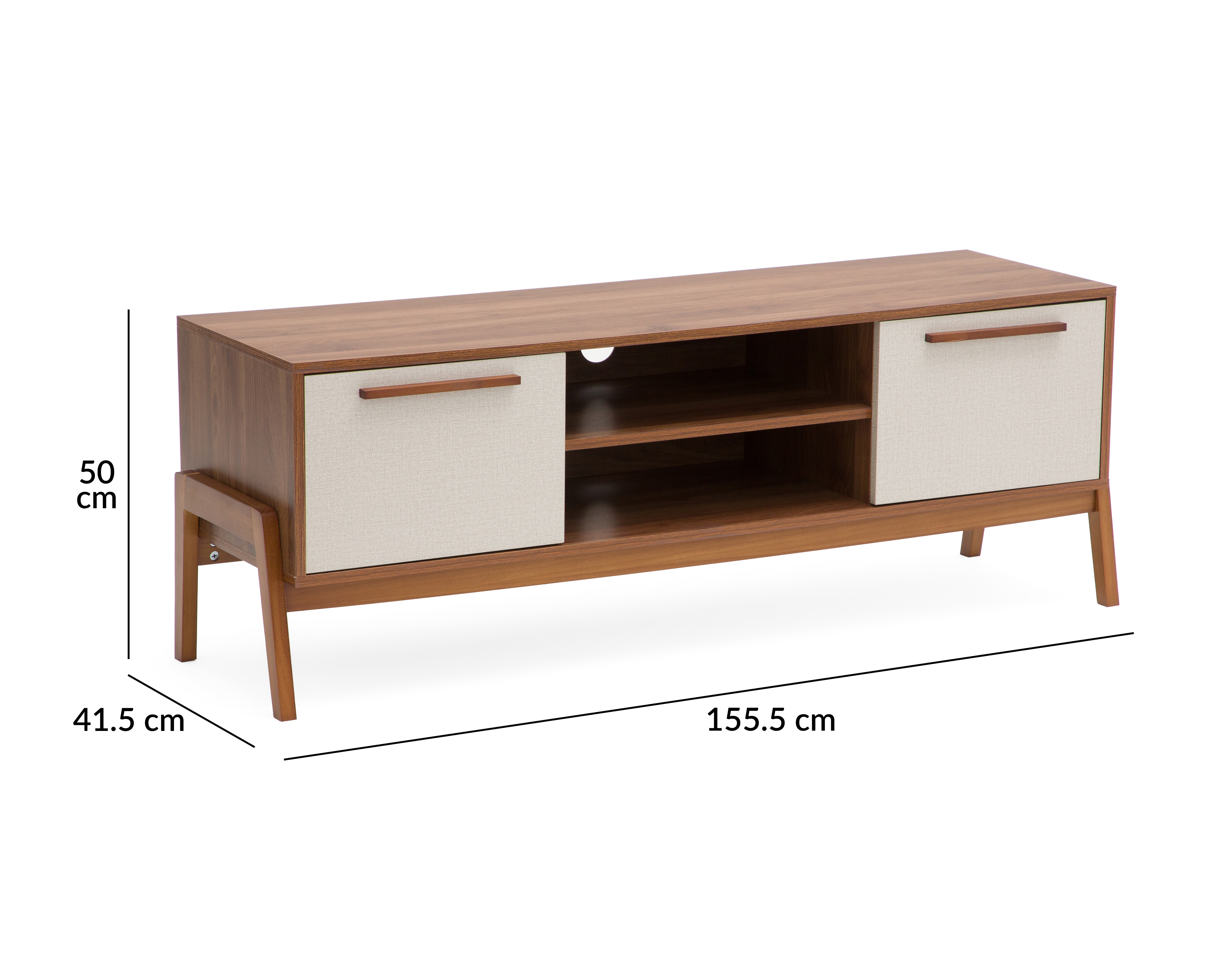 Foto 8 pulgar | Foto 7 | Mesa para TV 60 Pulgadas de Madera Ikal Romina