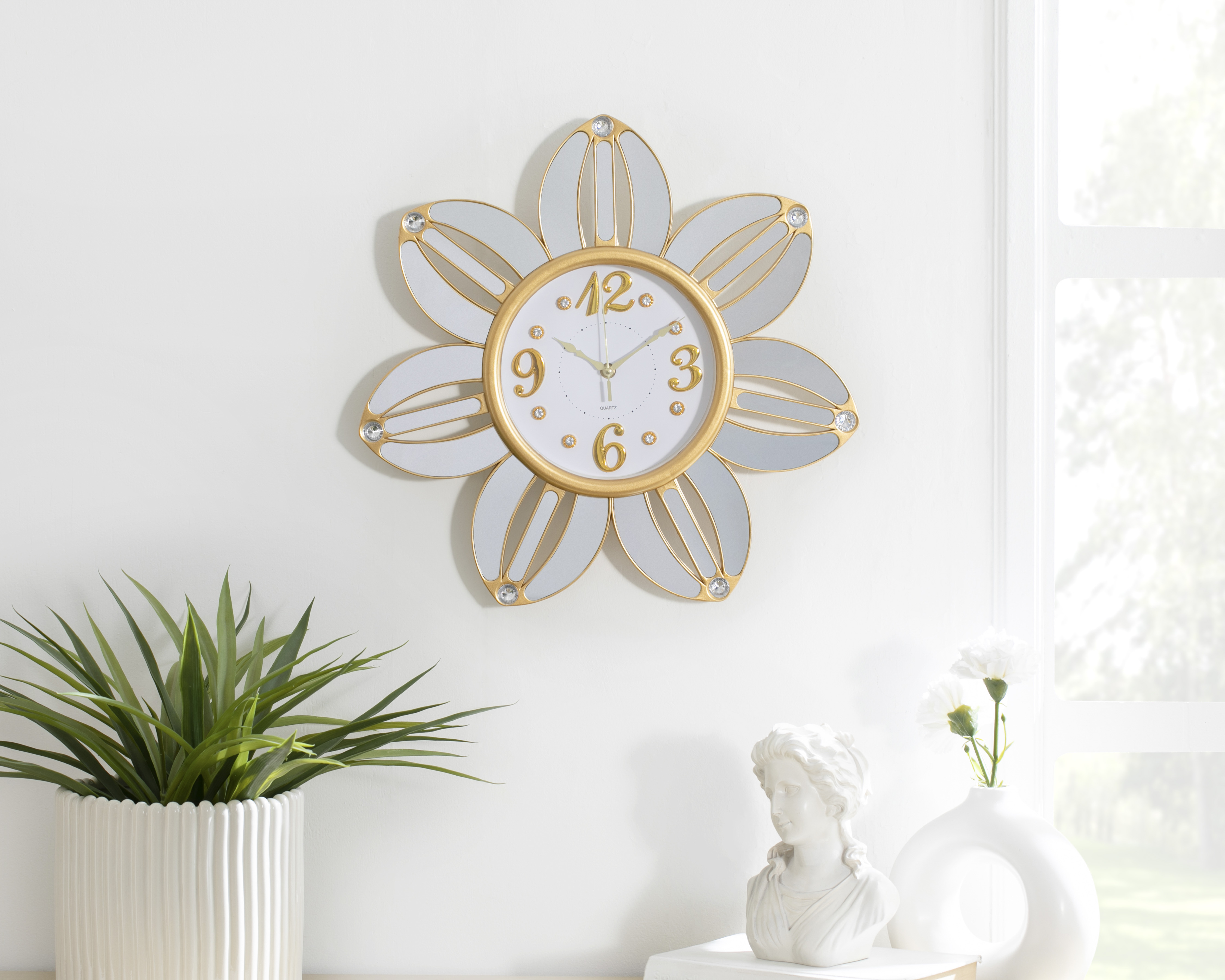 Foto 5 pulgar | Foto 4 | Reloj de Pared Flor