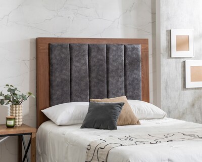 Foto 1 | Foto 1 | Cabecera Milo Matrimonial Nogal/Gris