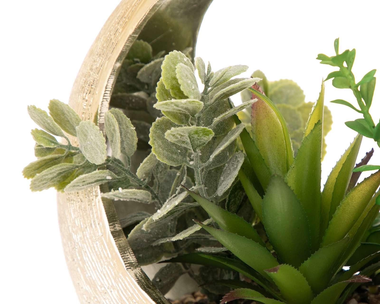 Foto 4 pulgar | Foto 3 | Planta Artificial con Maceta Starhaus 16 cm