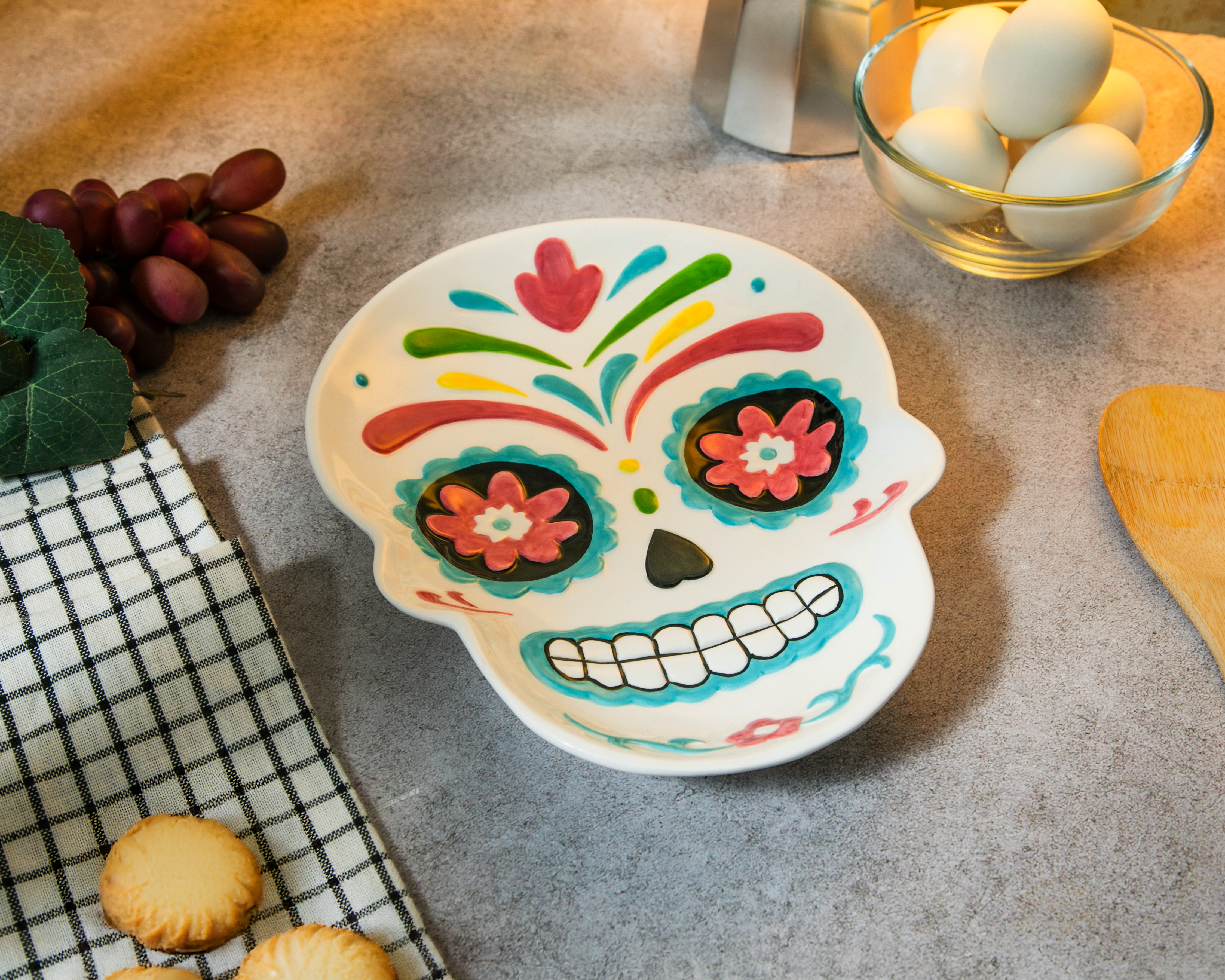 Foto 4 | Foto 4 | Charola de Calaverita Colors de Cerámica