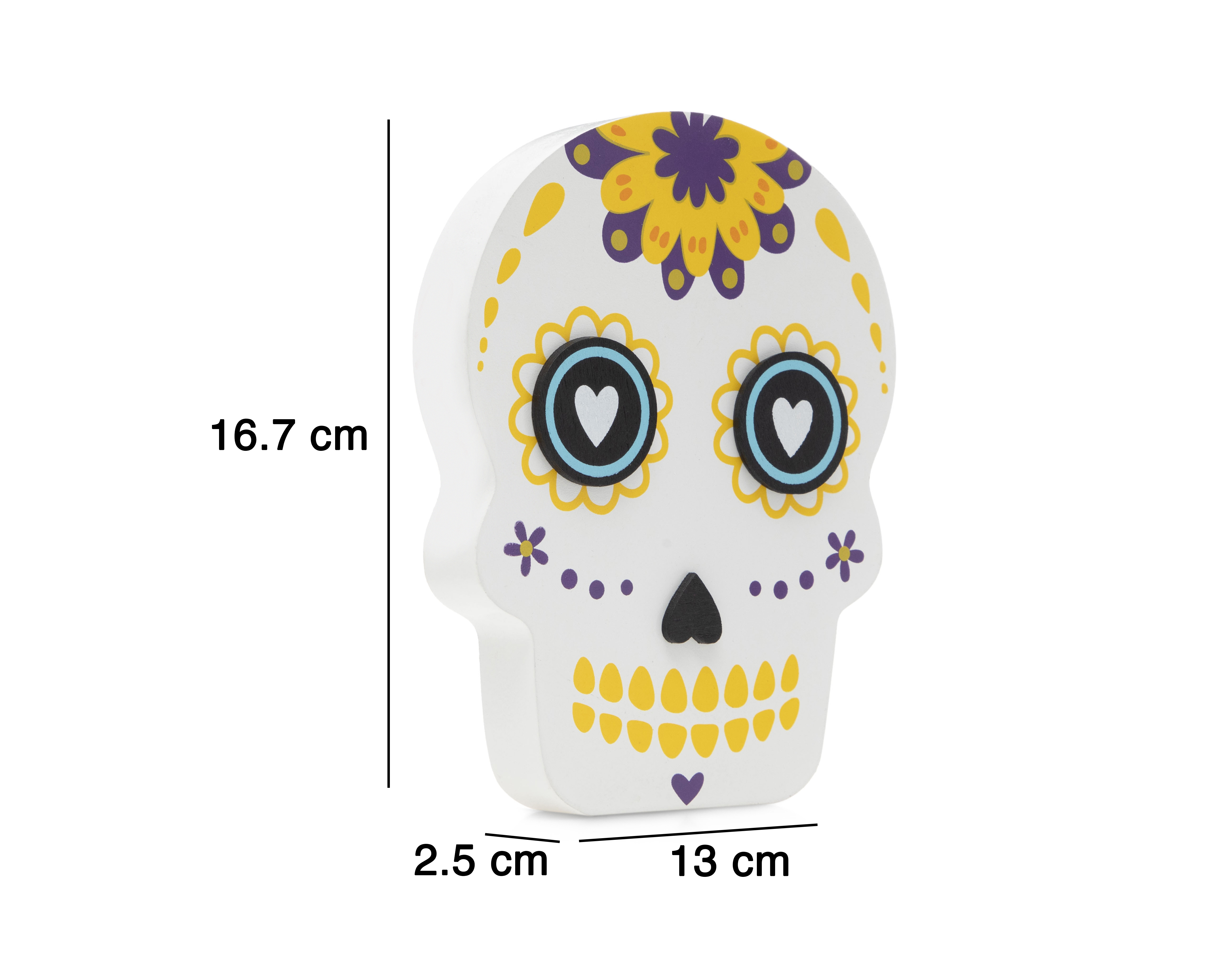 Foto 5 | Foto 5 | Escultura de Calaverita Magenta de Madera