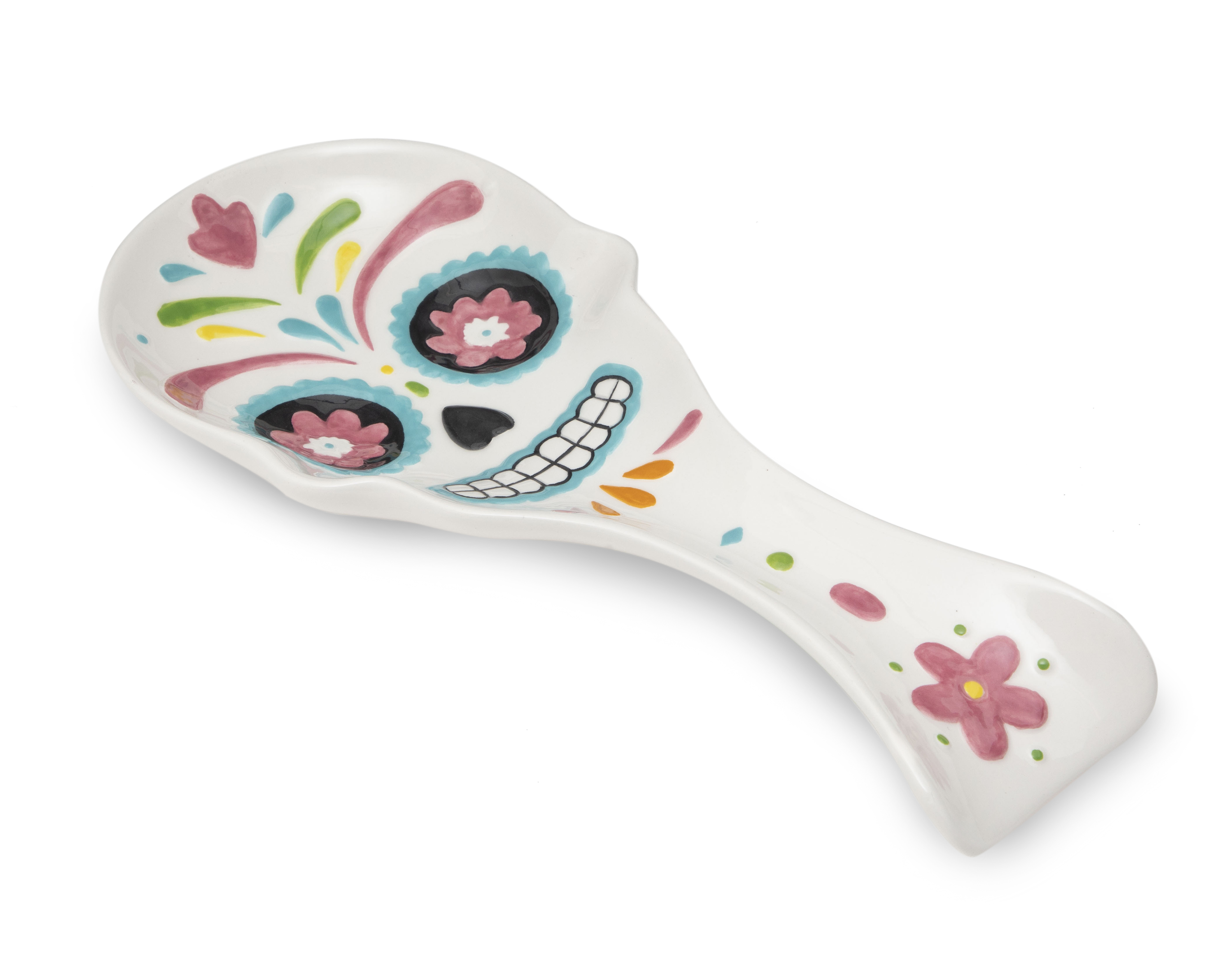 Foto 2 pulgar | Foto 1 | Portacuchara de Cerámica Starhaus Día de Muertos