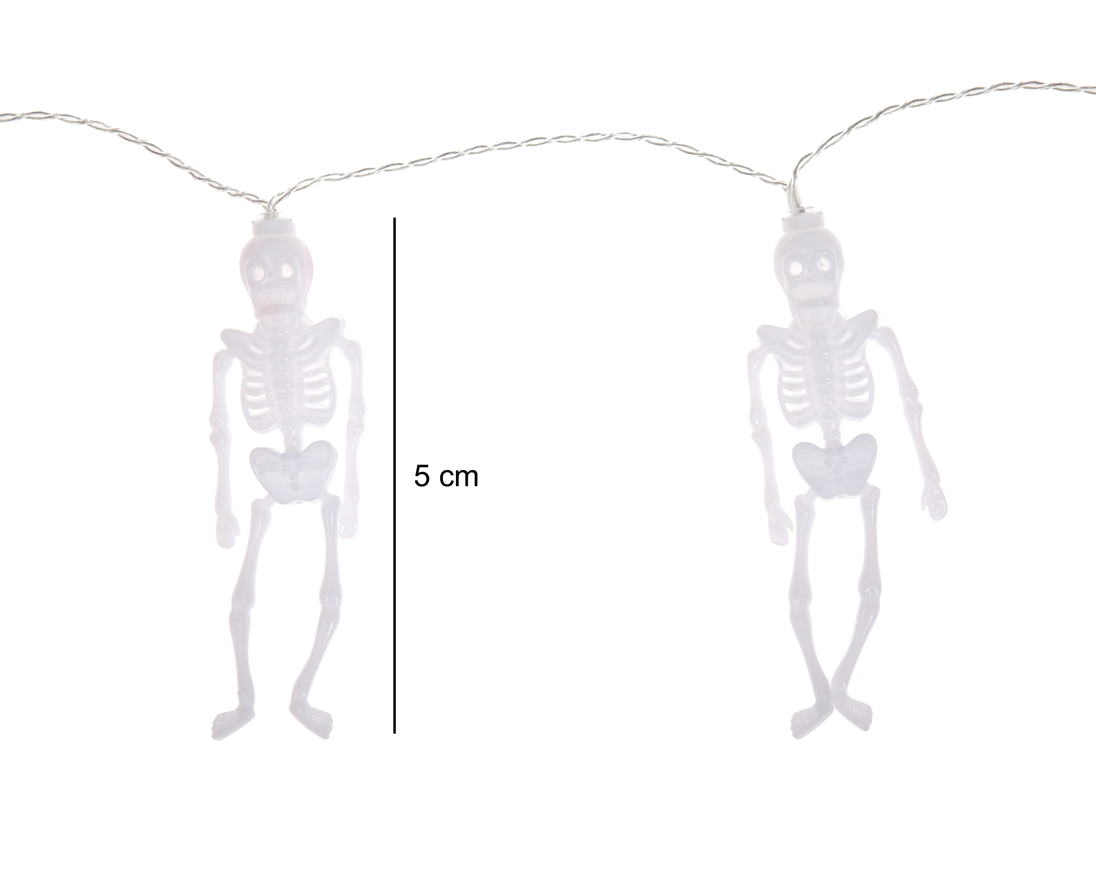 Foto 5 | Foto 5 | Luces Decorativas de Halloween Bones 10 Luces Cálidas