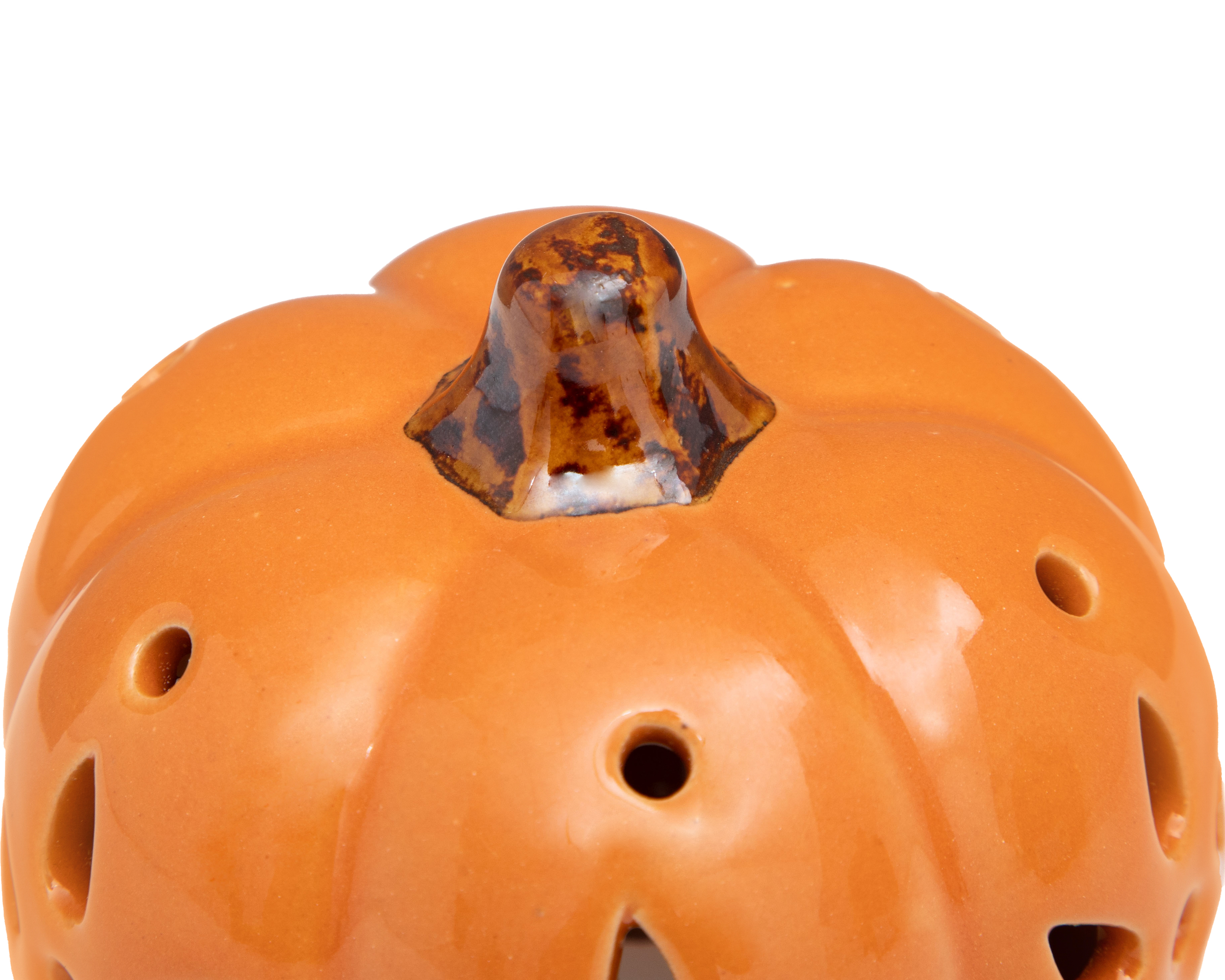Foto 4 pulgar | Foto 3 | Escultura de Calabaza Floral S de Cerámica