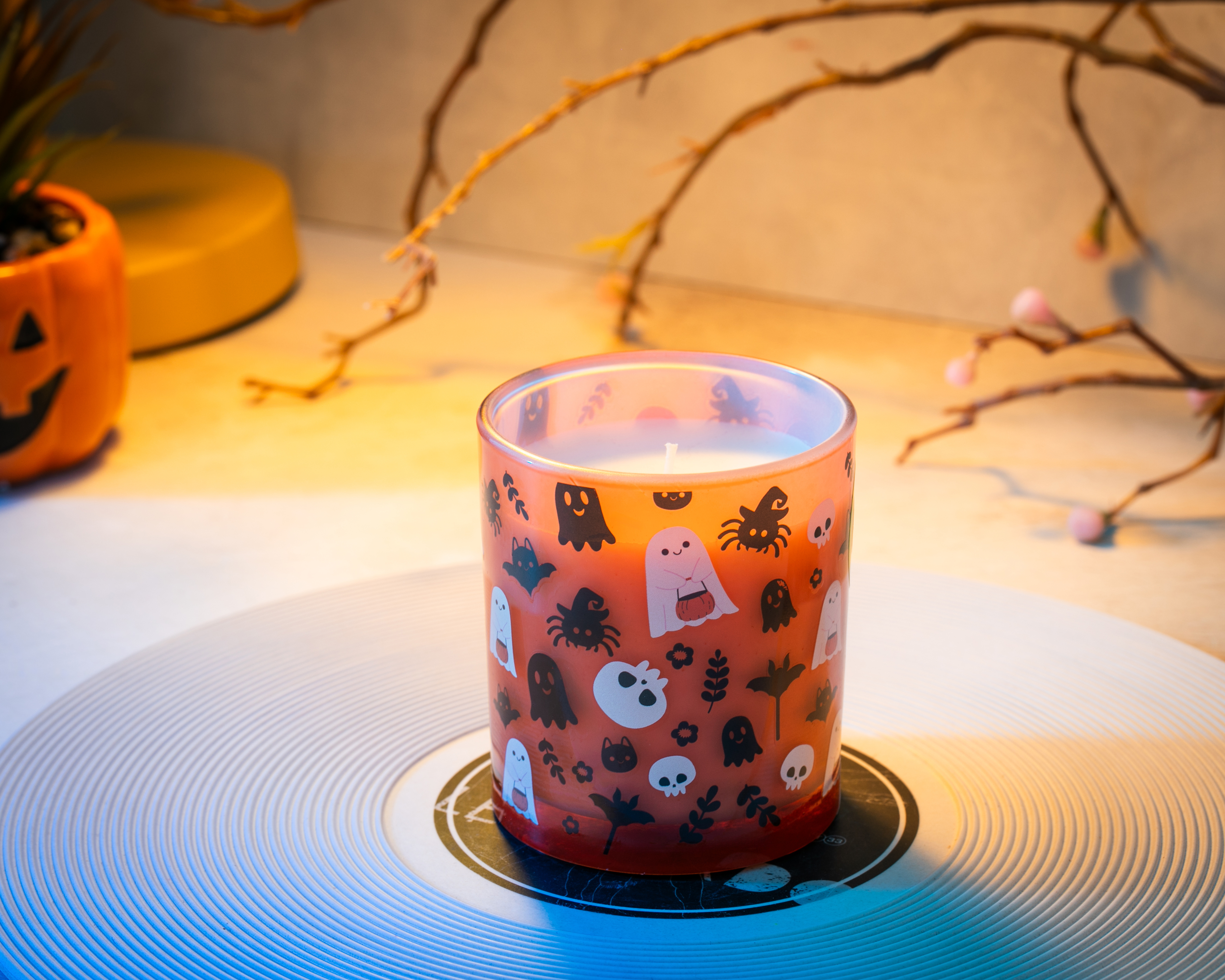 Foto 4 | Foto 4 | Vela Decorativa de Halloween Buffy de Vidrio