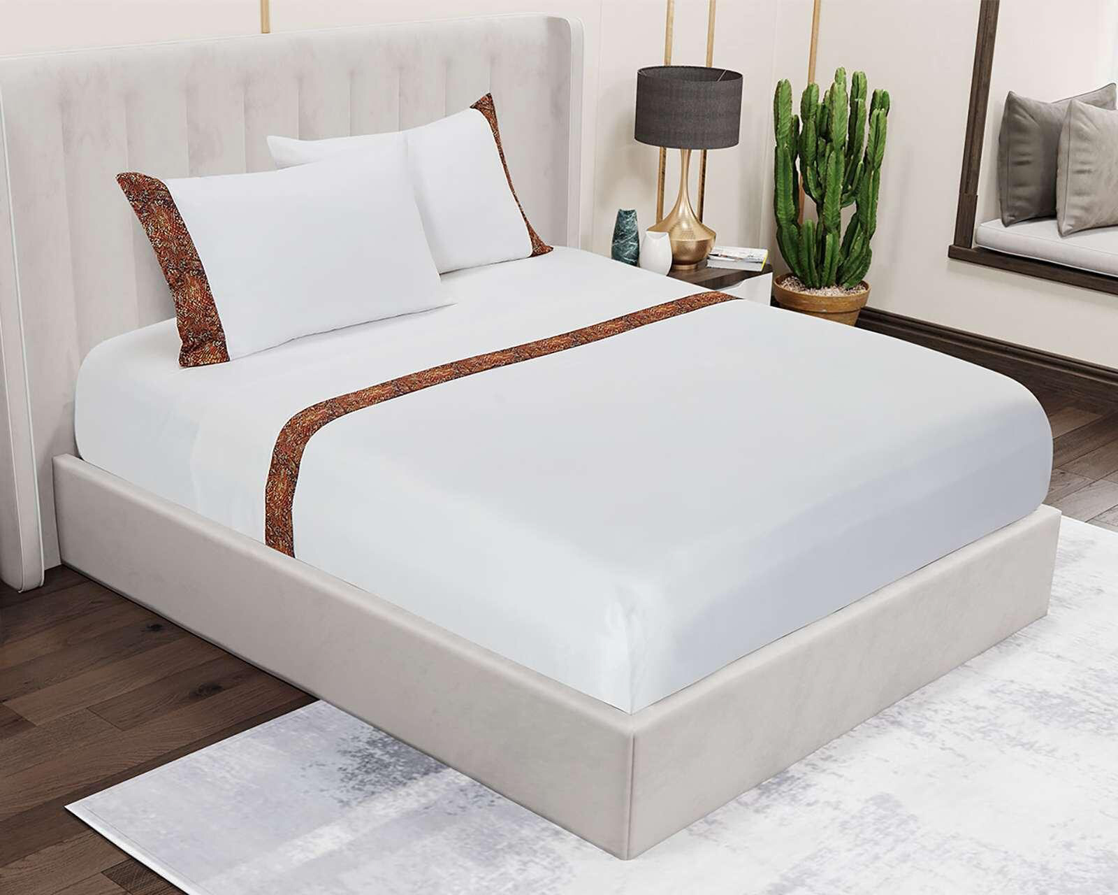 Foto 4 pulgar | Foto 3 | Sábana Providencia Matrimonial 4 Piezas