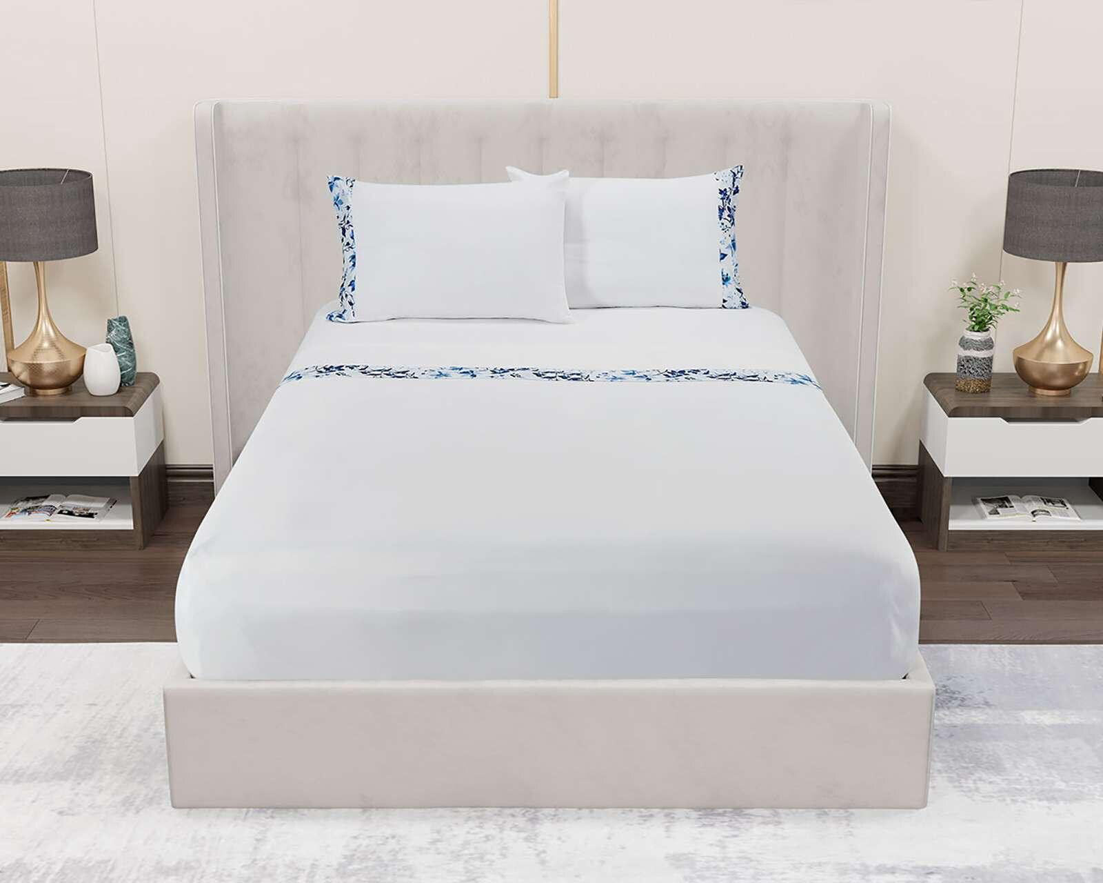 Foto 3 pulgar | Foto 2 | Sábana Providencia Matrimonial 4 Piezas