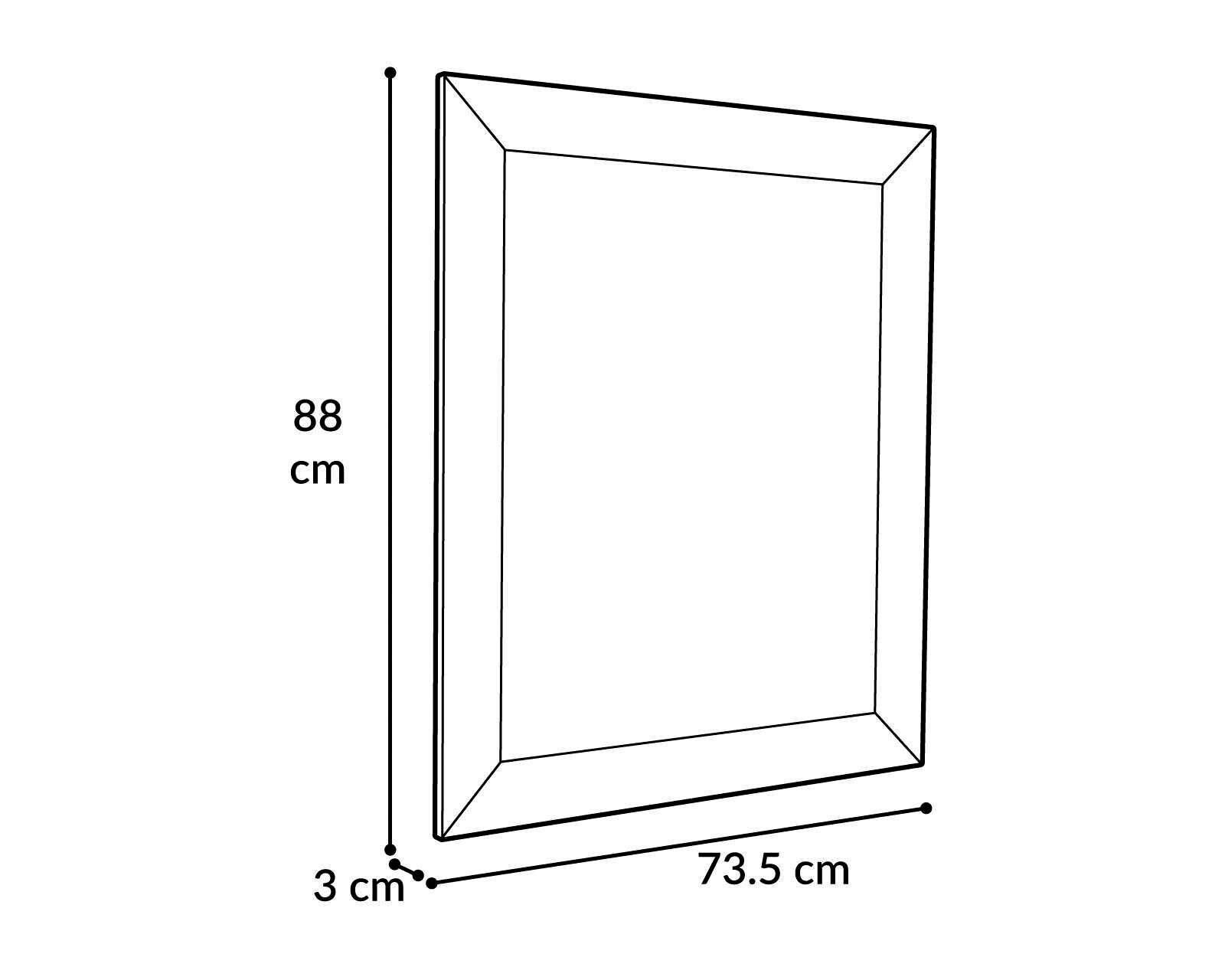 Foto 5 | Foto 5 | Espejo Eleonora Rectangular