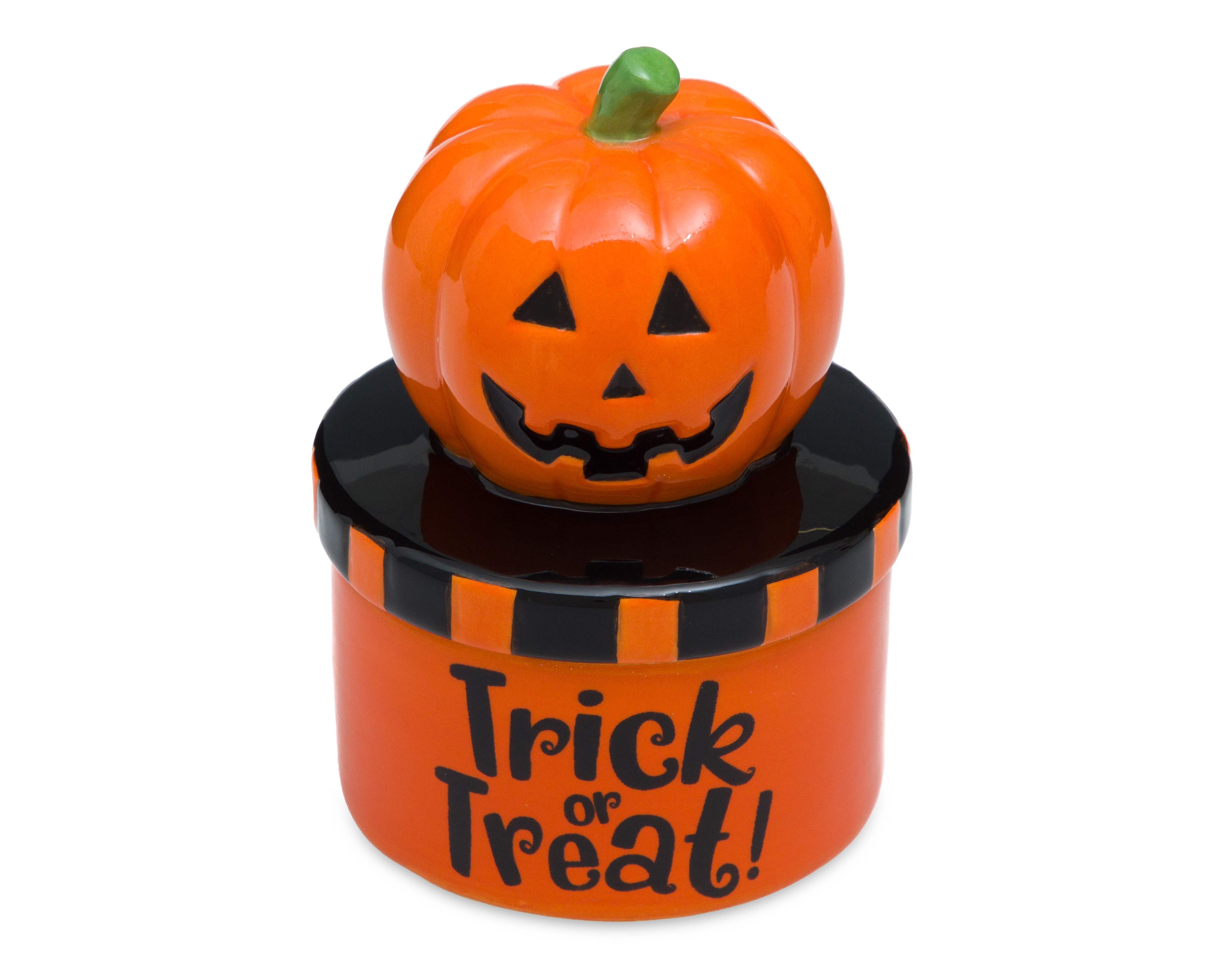 Foto 3 pulgar | Foto 2 | Recipiente Decorativo de Halloween Trick or Treat de Cerámica