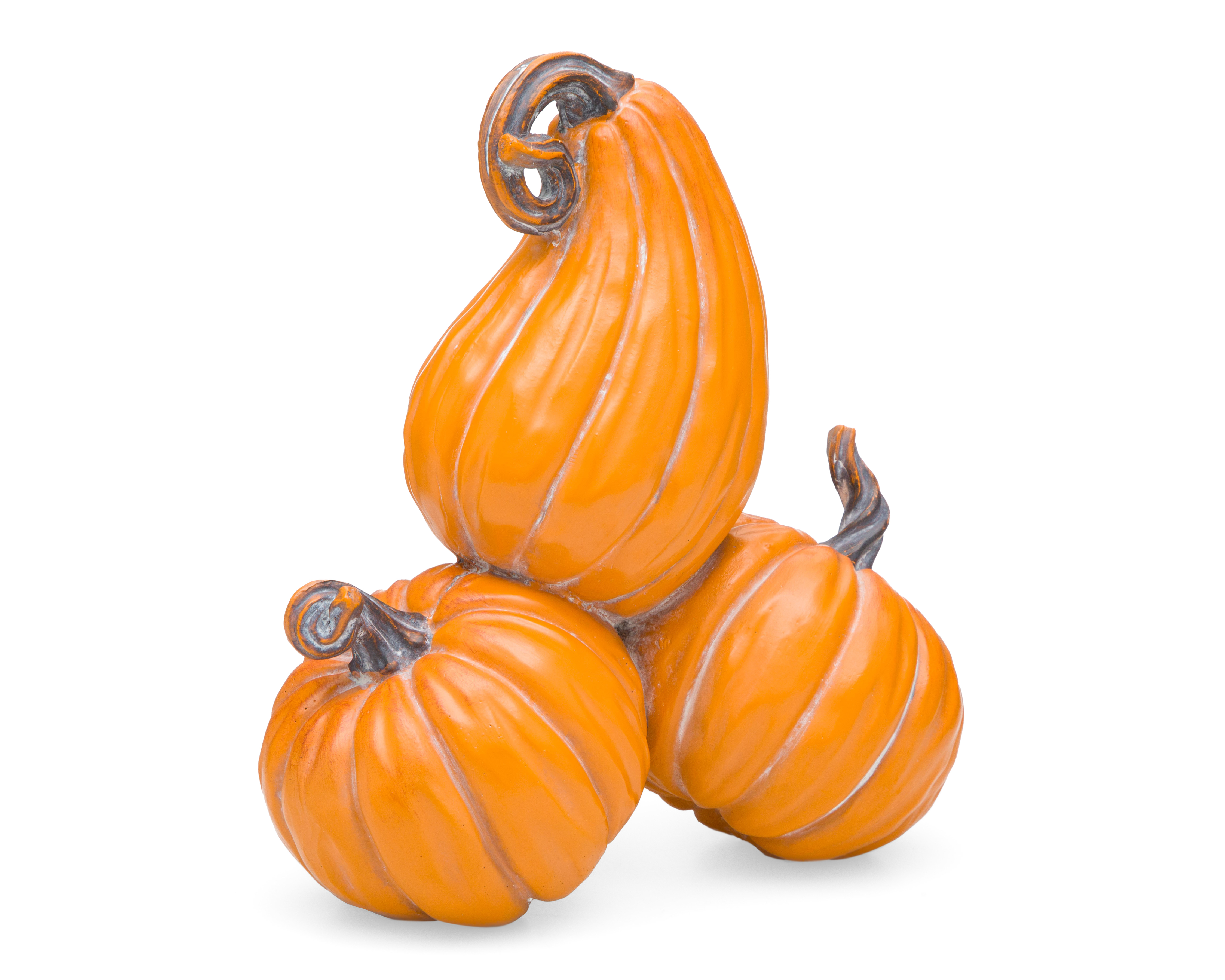 Foto 2 pulgar | Foto 1 | Escultura de Calabaza Pumpkins de Poliresina