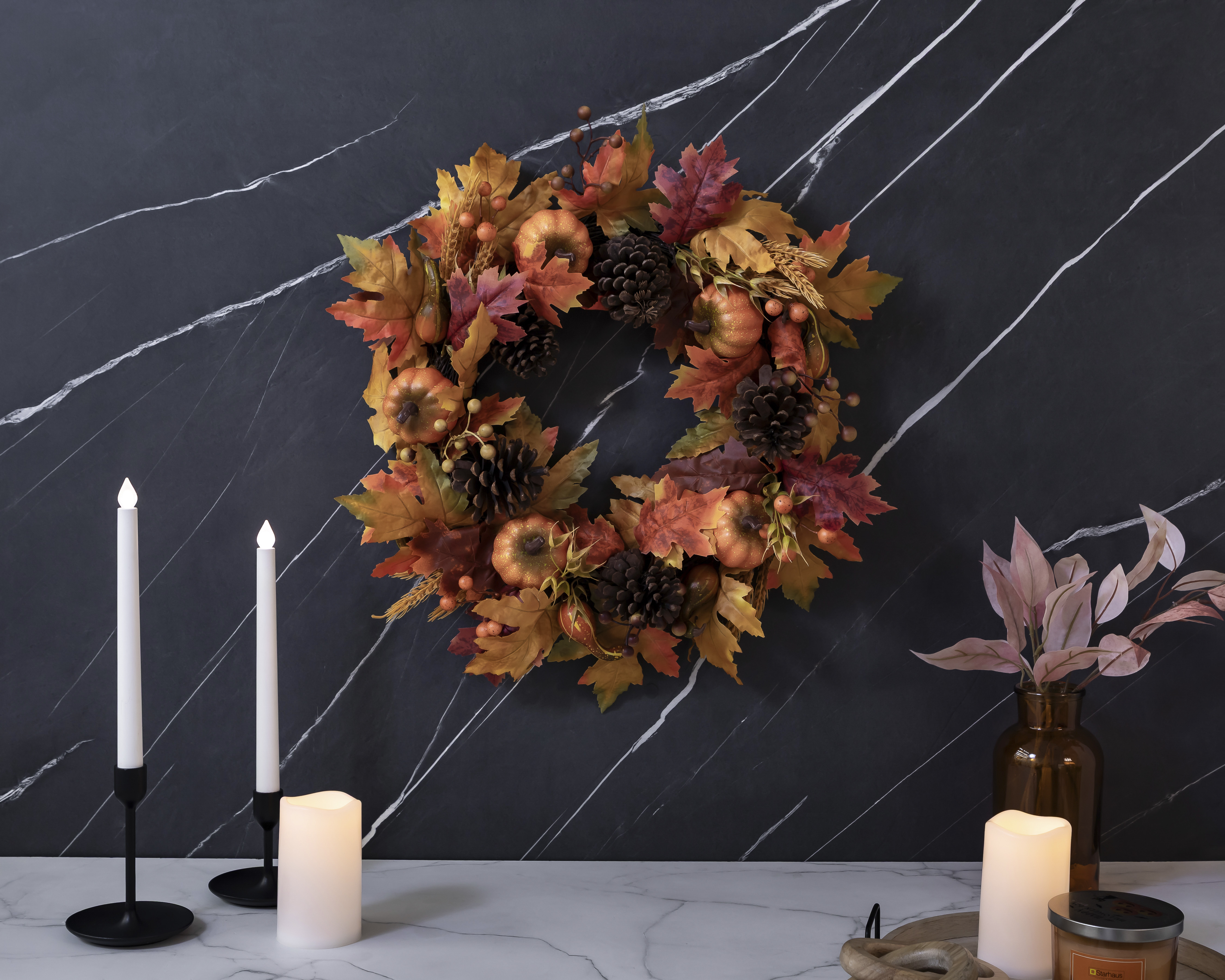 Foto 5 pulgar | Foto 4 | Corona de Otoño Decorativa Starhaus Crown