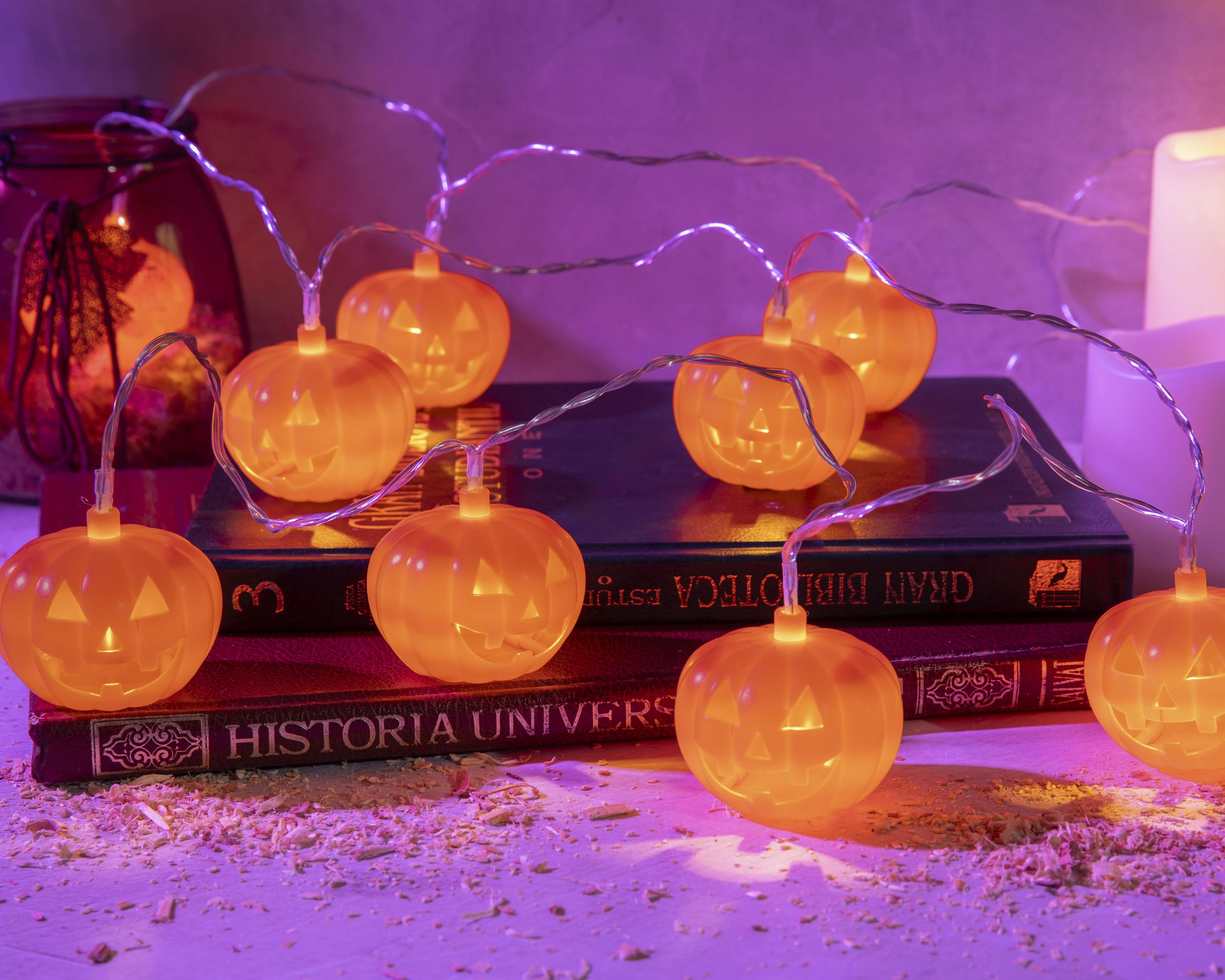 Foto 4 | Foto 4 | Luces Decorativas de Halloween Spooky Spark 10 Luces Cálidas