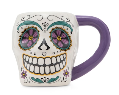 Foto 1 | Foto 1 | Taza de Cerámica Día de Muertos 600 ml