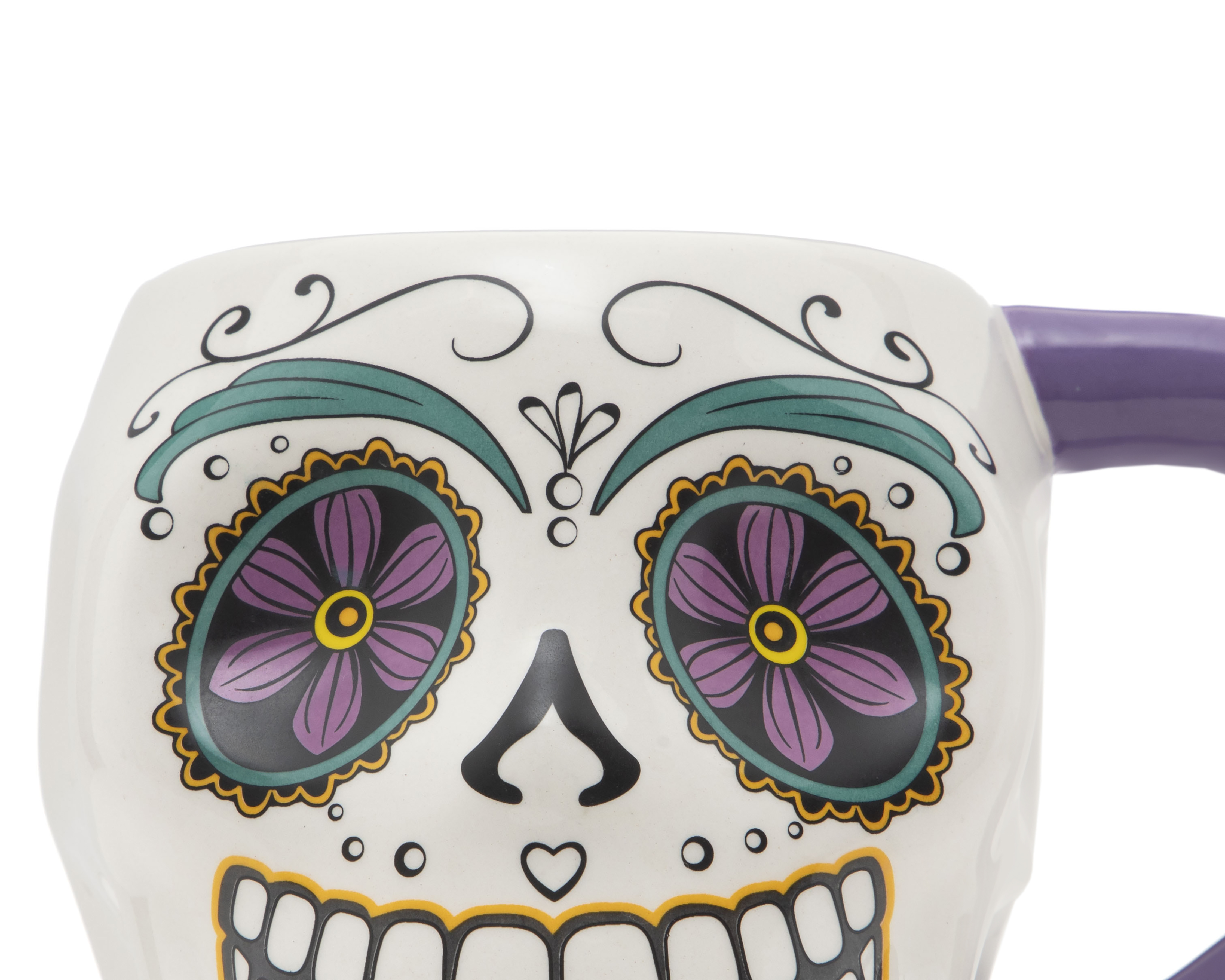 Foto 4 pulgar | Foto 3 | Taza de Cerámica Día de Muertos 600 ml