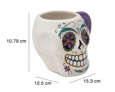 Foto 5 | Foto 5 | Taza de Cerámica Día de Muertos 600 ml