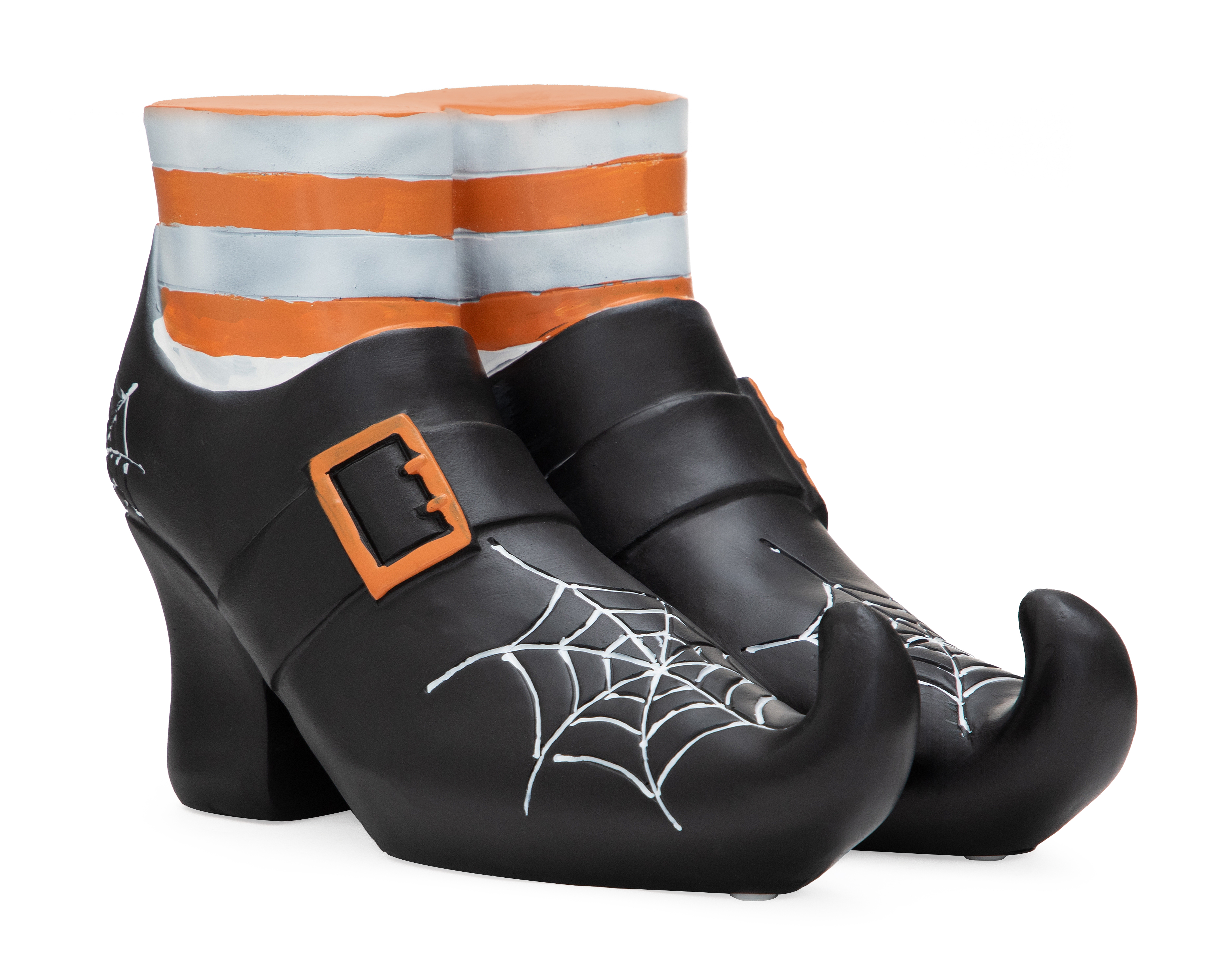Figura Decorativa Bota de Halloween Wicked de Poliresina