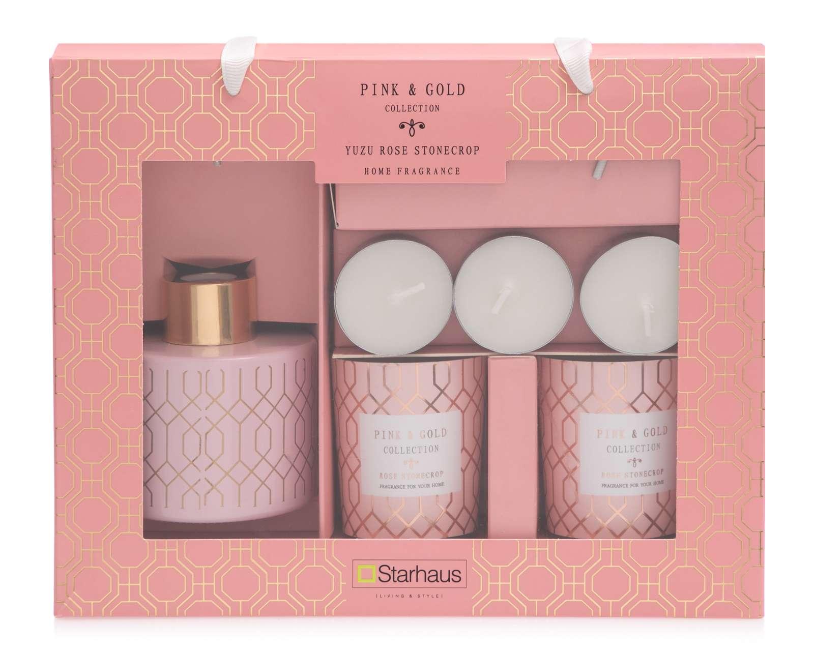 Foto 6 pulgar | Foto 5 | Difusor de Aroma y Velas Aromáticas Starhaus Yuzu Rose Stonecrop