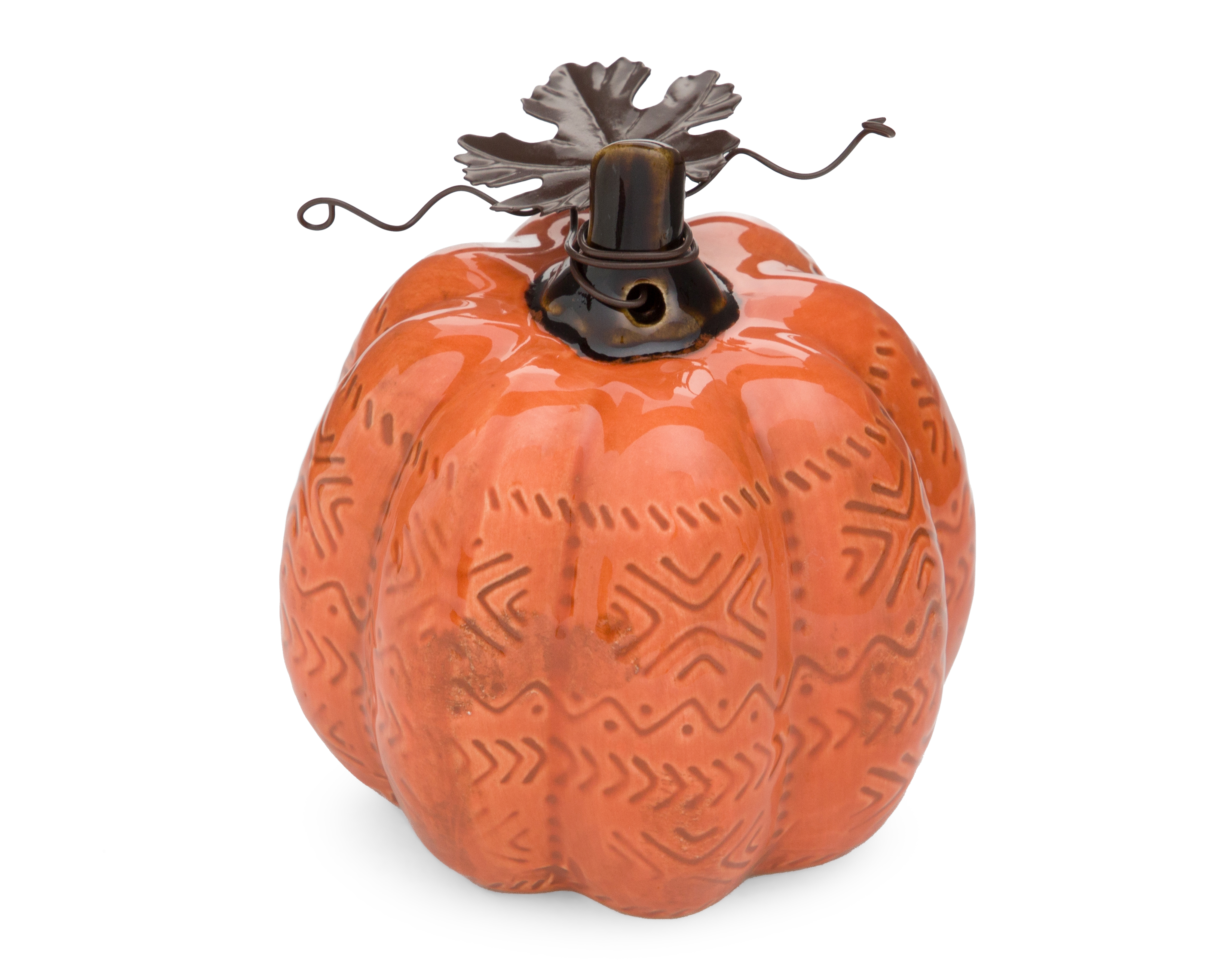 Escultura de Calabaza de Halloween Mystic S de Cerámica
