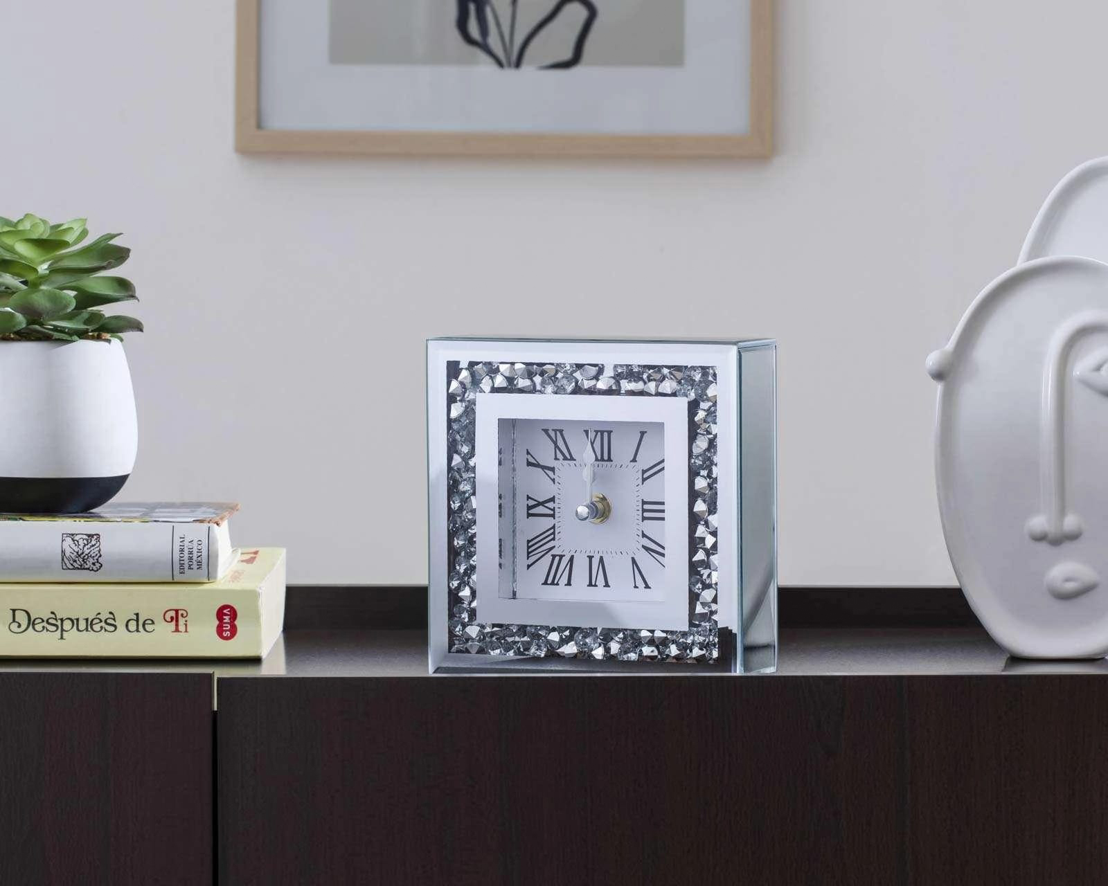 Foto 4 | Foto 4 | Reloj Decorativo Felicia Plateado