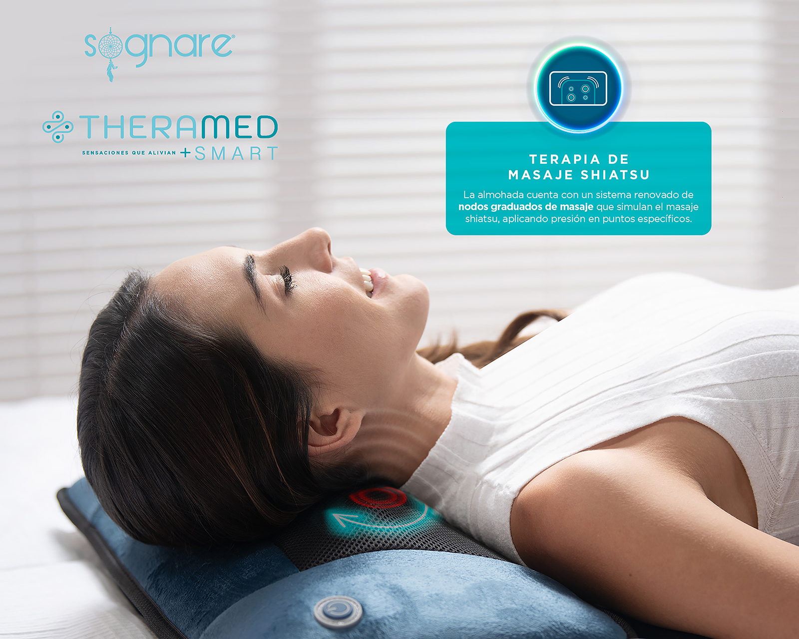 Foto 7 | Foto 7 | Colchoneta Masajeadora Sognare Theramed Smart