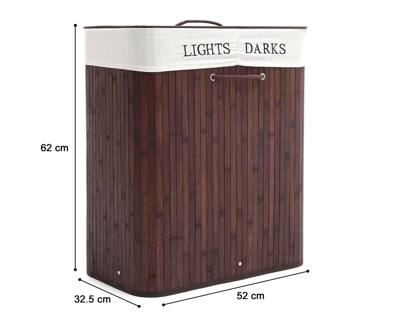 Foto 7 | Foto 7 | Cesto para Ropa Starhaus color Café