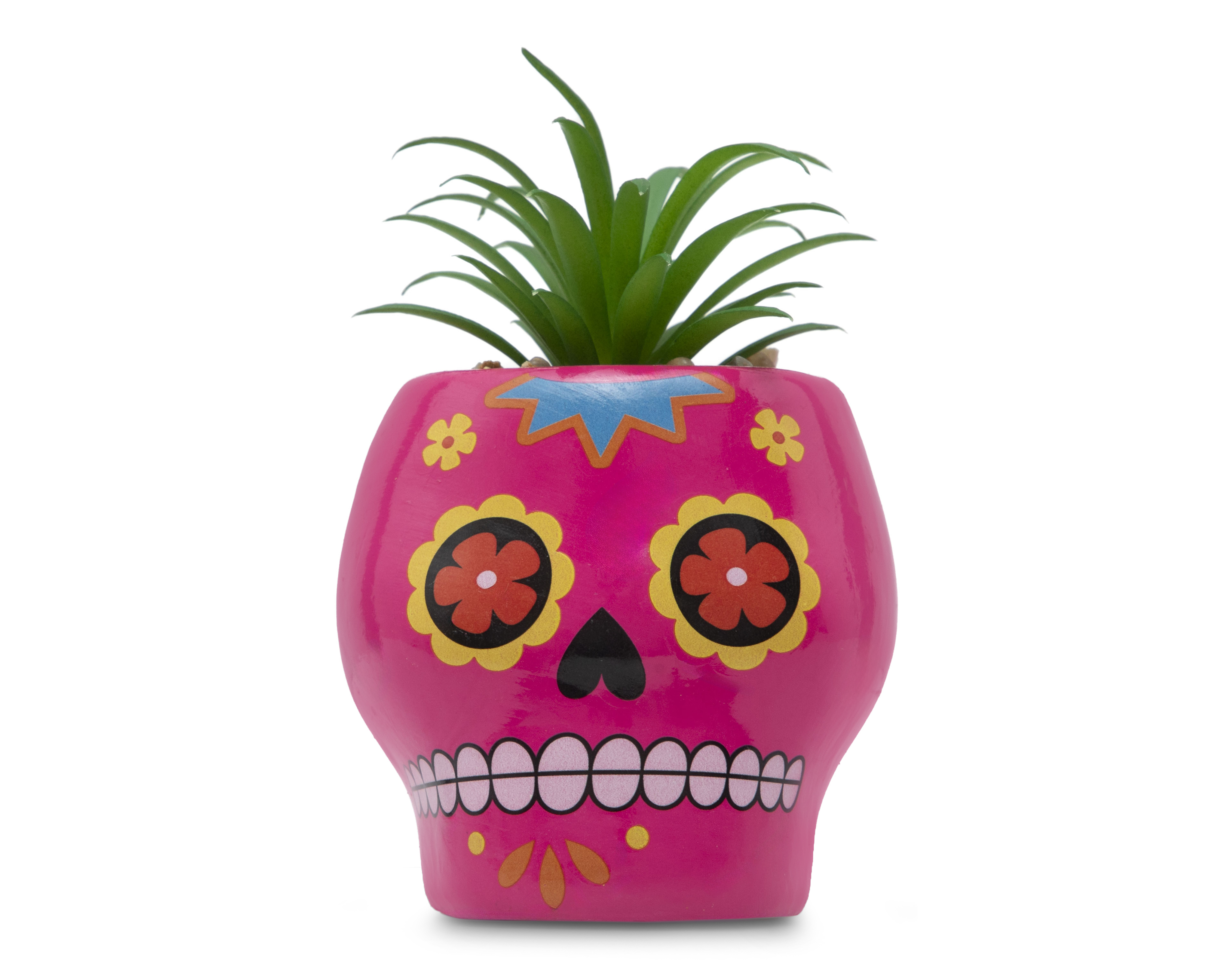 Foto 1 | Foto 1 | Planta Artificial Día de Muertos con Maceta Starhaus 9 cm